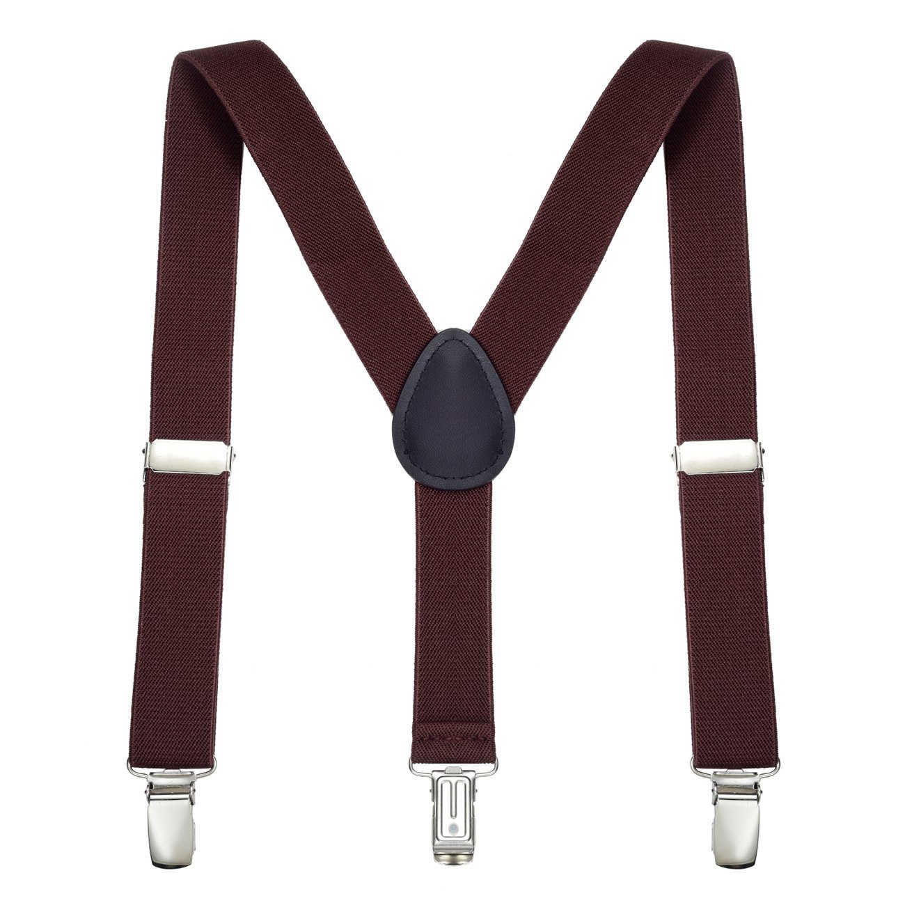 DonDon Hosenträger DonDon Jungen Hosenträger Fliegen Set für Kinder (2er Set, 2-St) 2er Set, schmaler Hosenträger Y-Form, farblich passende Fliege