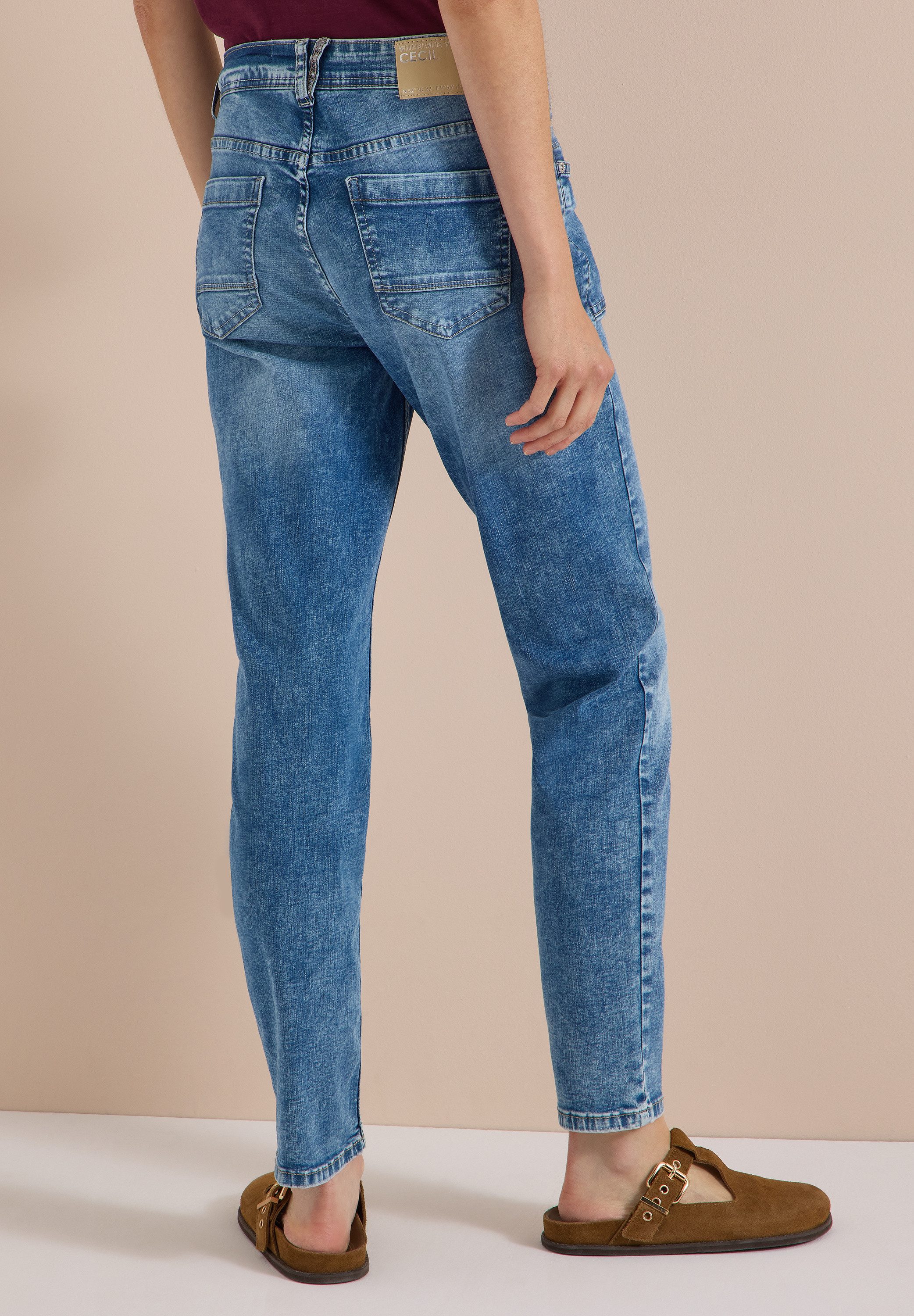 CECIL Comfort-fit-Jeans Middle Waist