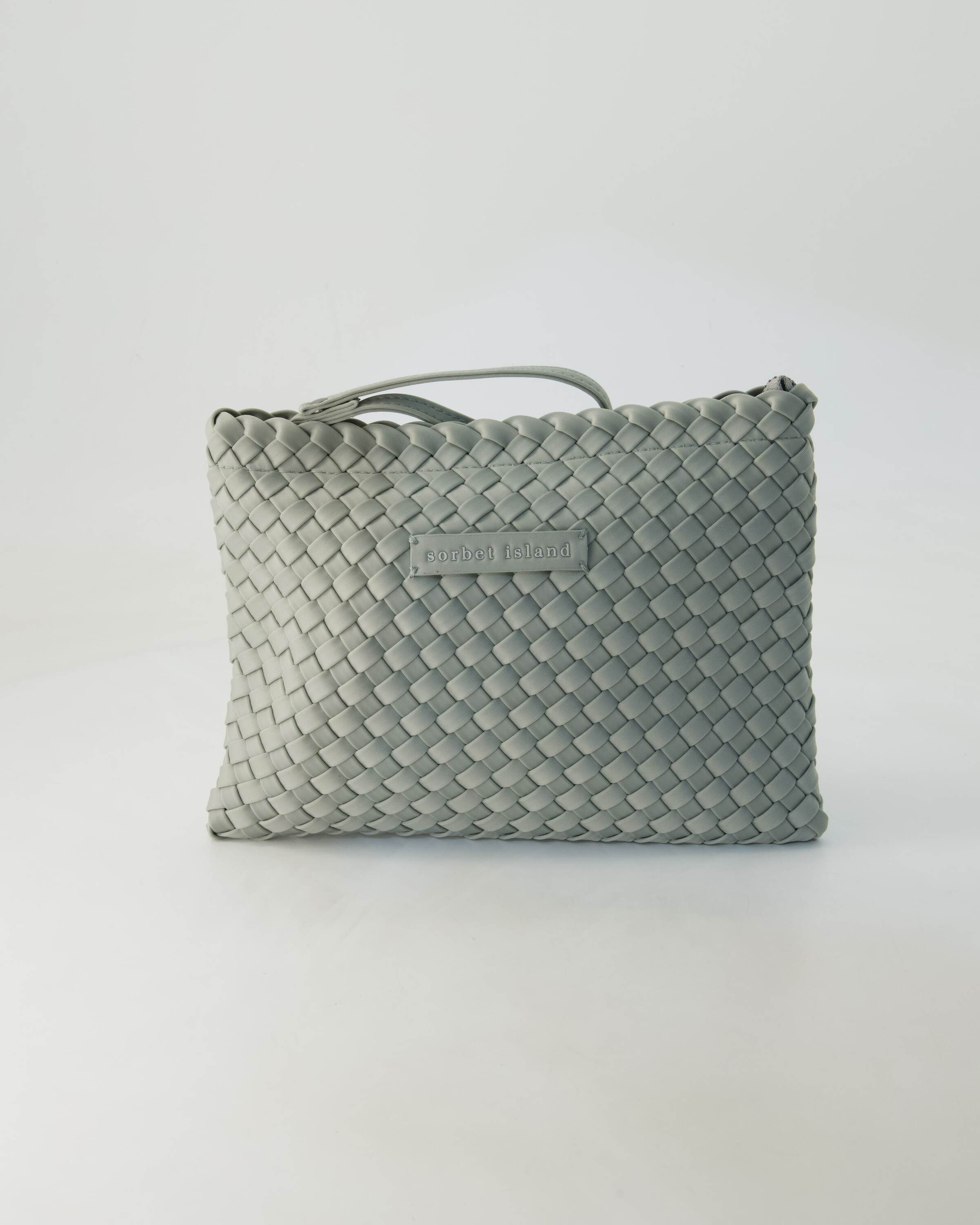 SORBET ISLAND Clutch Handwoven, Obermaterial: Sonstiges Material