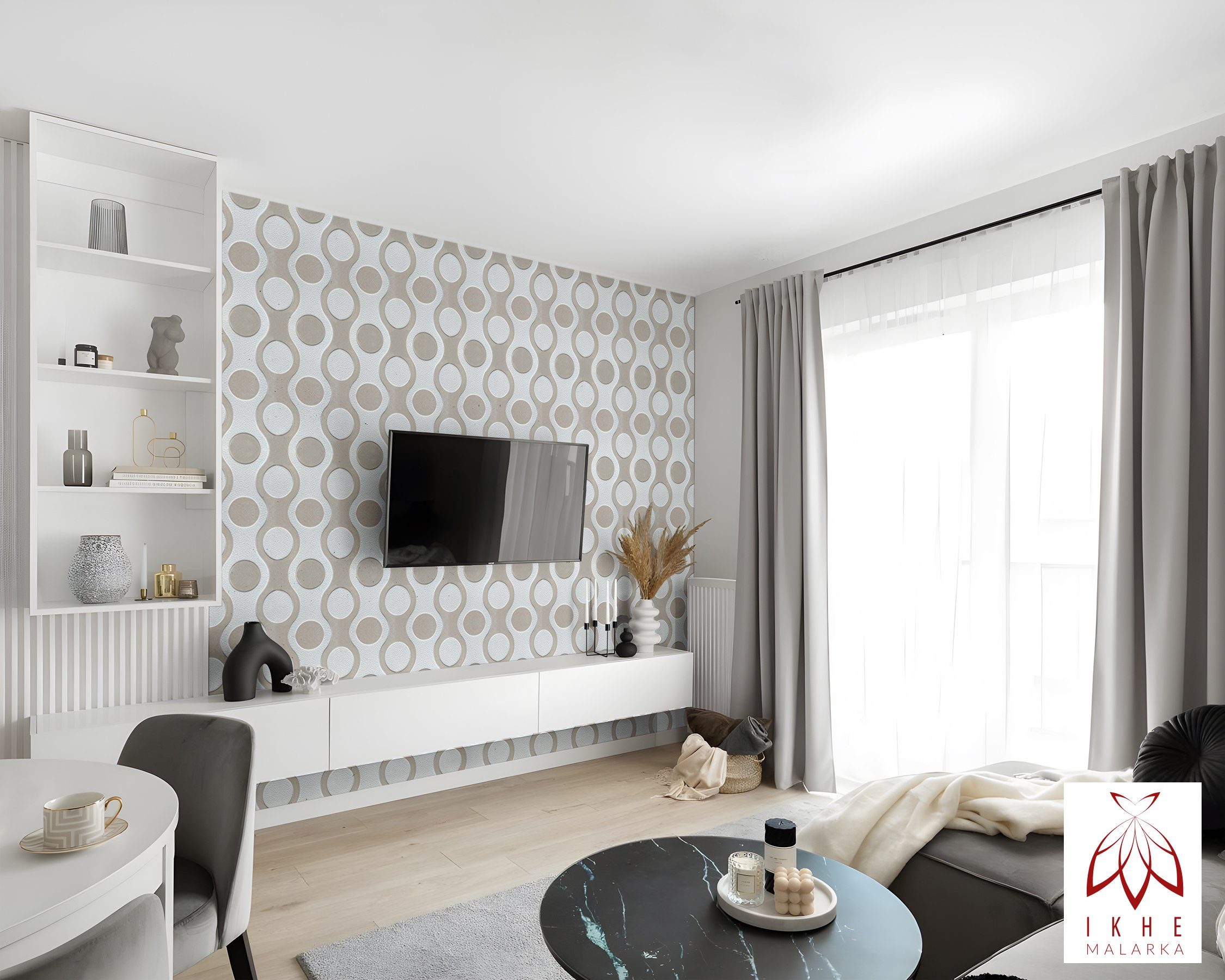 IKHEMalarka 3D Wandpaneel aus Polystyrol Styropor günstig online kaufen