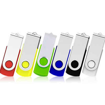 GelldG USB-Stick, USB-Speicherstick mit Reißverschluss für Datenspeicherung USB-Stick