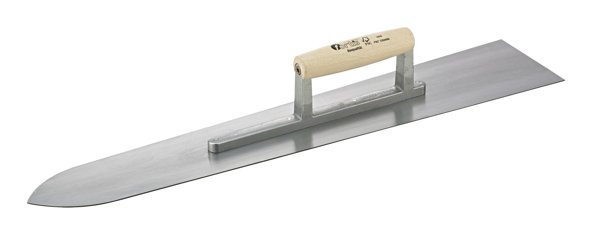 fortis Bodenlegerkelle 600 mm Estrichglätter