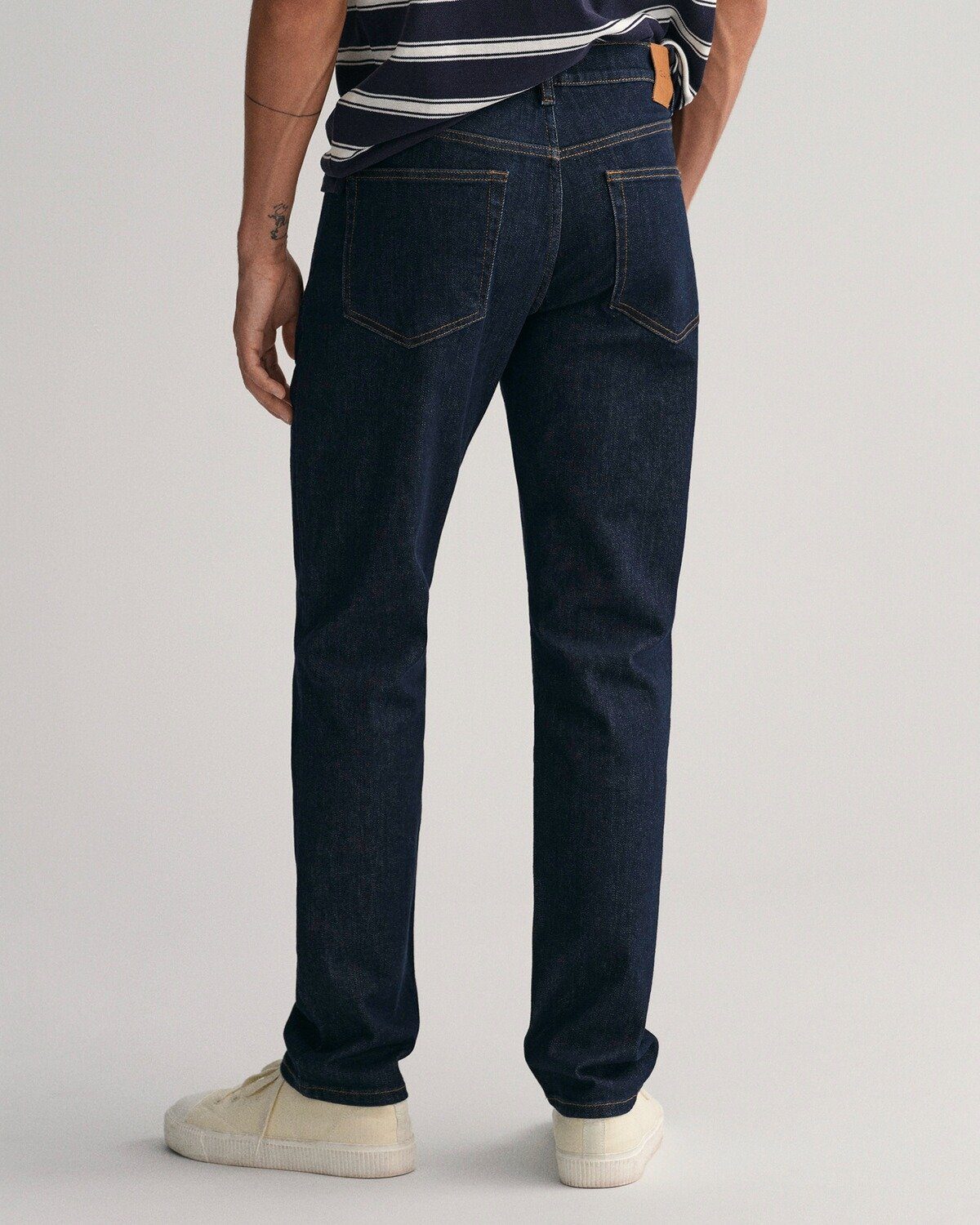 Gant Jeans Dunkelblau 5-Pocket-Jeans Fit Slim