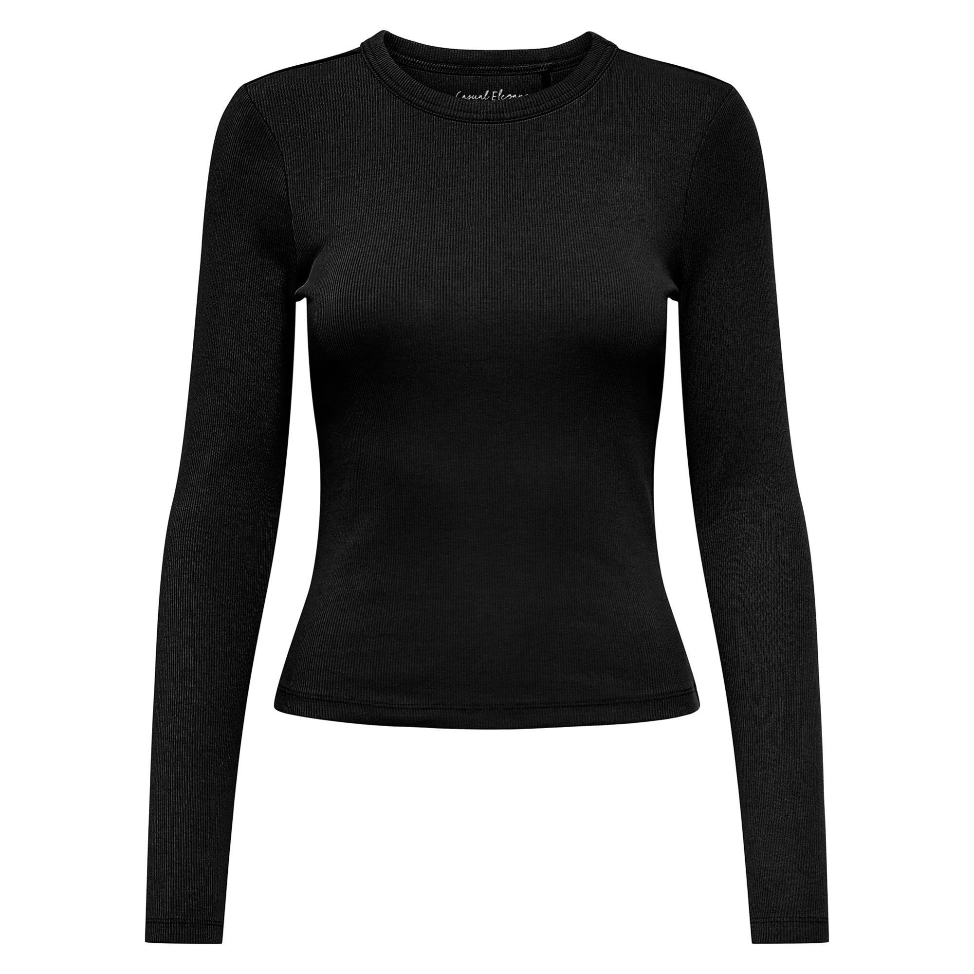 ONLY T-Shirt Damen Longsleeve 1er Pack Baumwolle (Packung, 1er Pack)