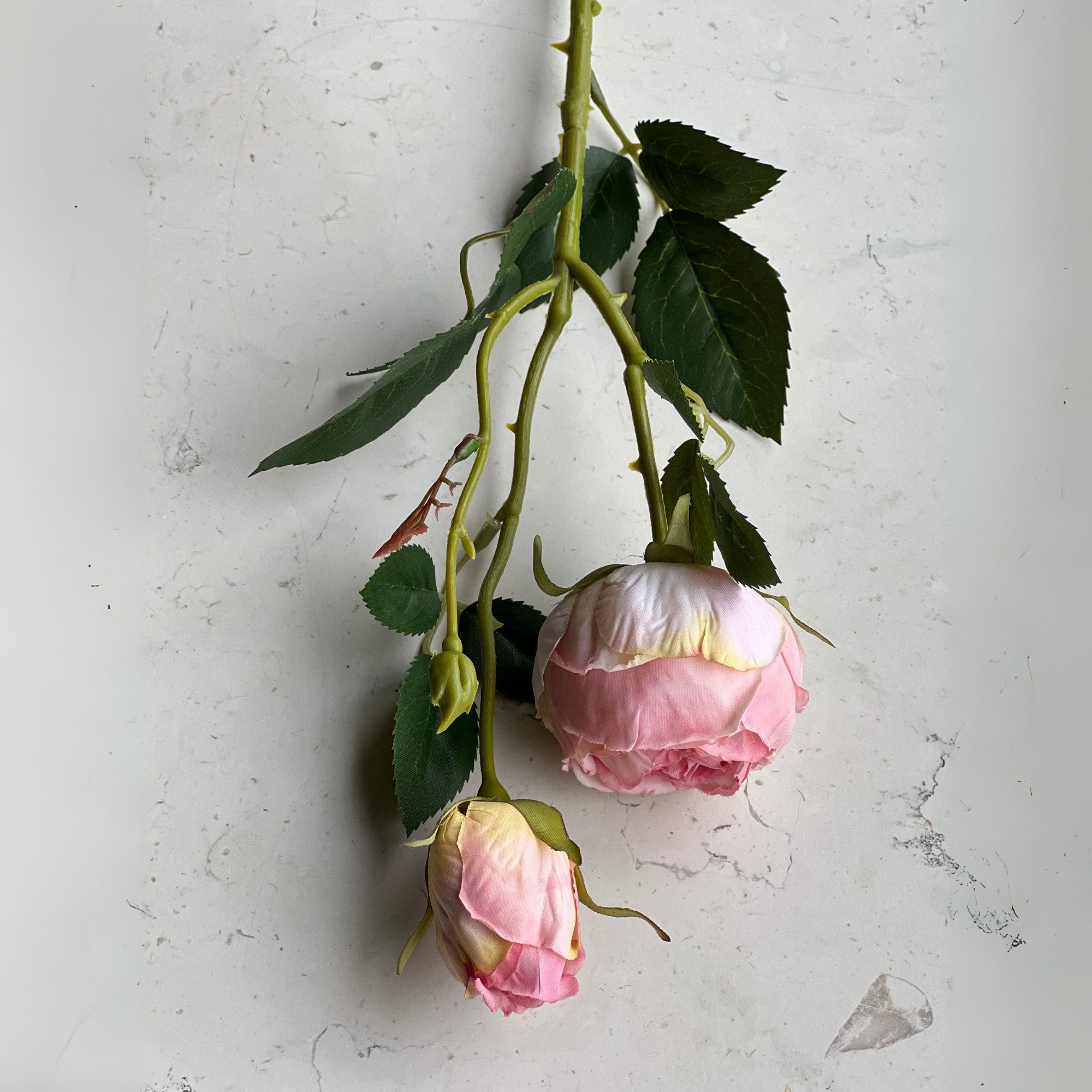 Kunstblumenstrauß Künstliche Rosen 3er Set 55cm. günstig online kaufen