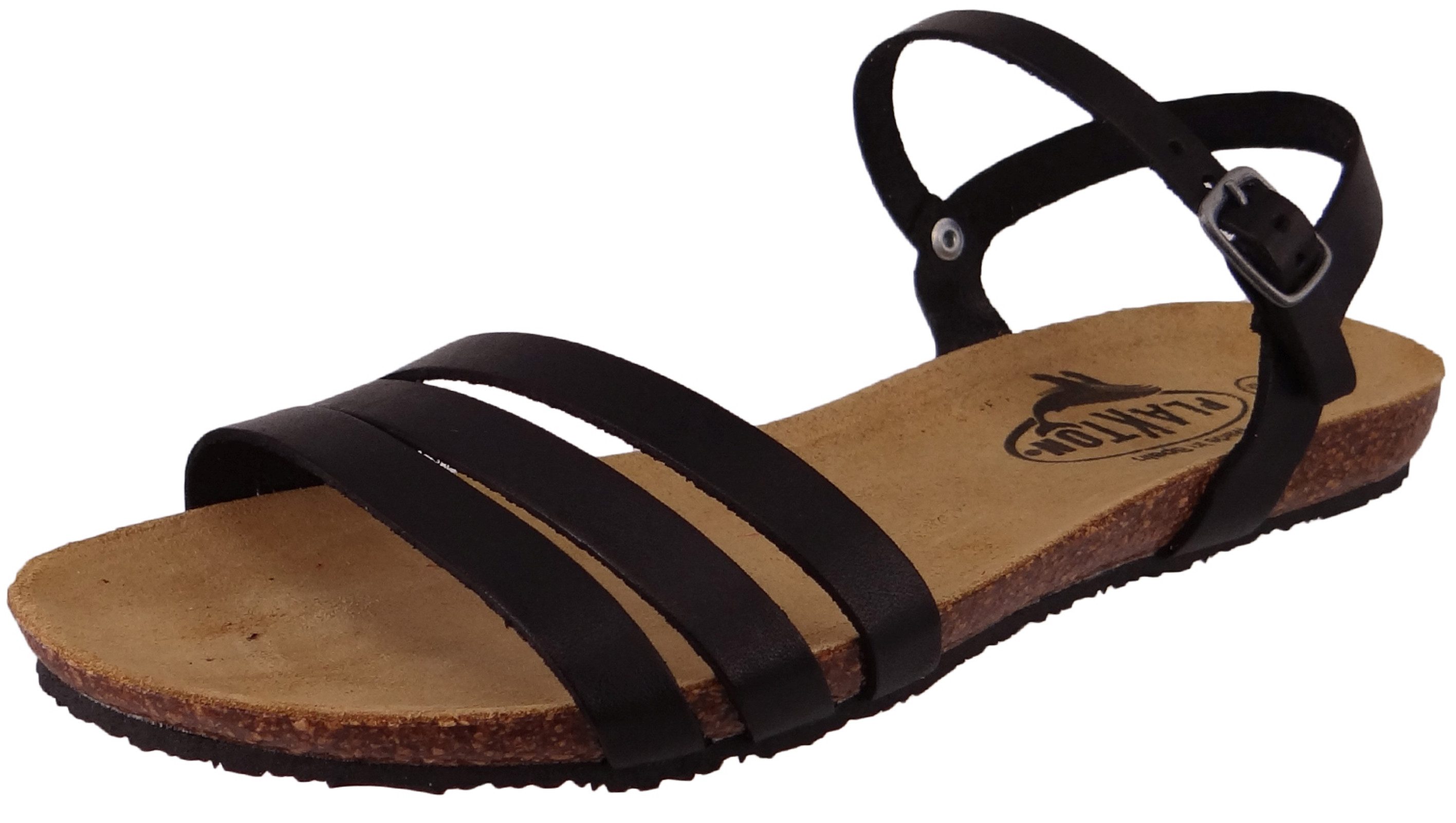 Plakton 575080 Vaquetilla Negro Sandale
