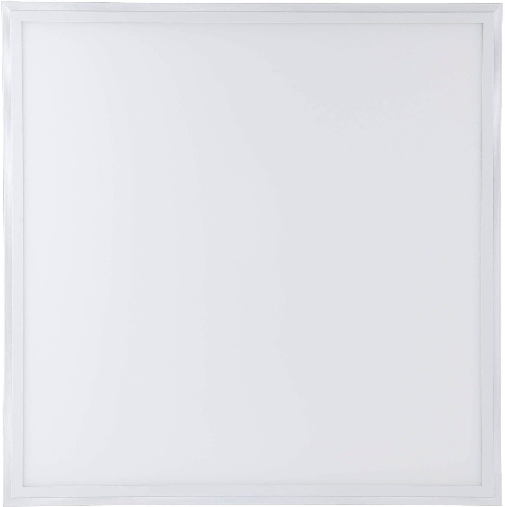 EGLO Rasterleuchte Salobrena 1 Einbaulampe, Deckenlampe, Aluminium und Kunststoff, Lampe, LED fest integriert, Neutralweiß, Deckenlampe 62cm, Wohnzimmerlampe, LED Deckenleuchte, Bürolampe, Weiß