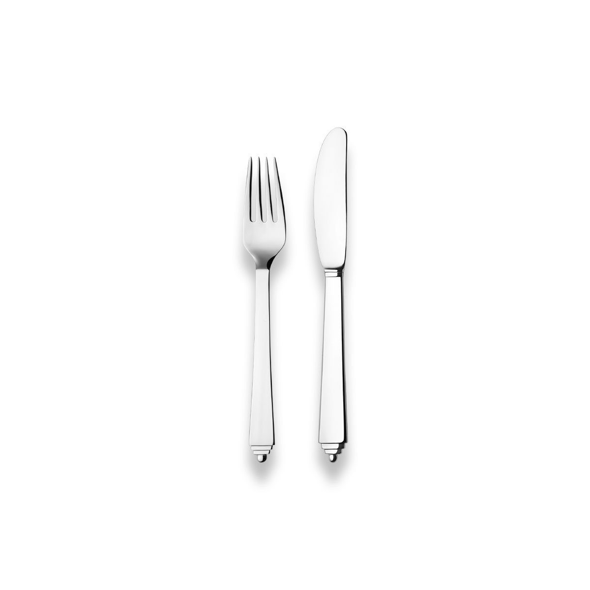 Georg Jensen Besteck-Set Pyramid, 18/8 Edelstahl