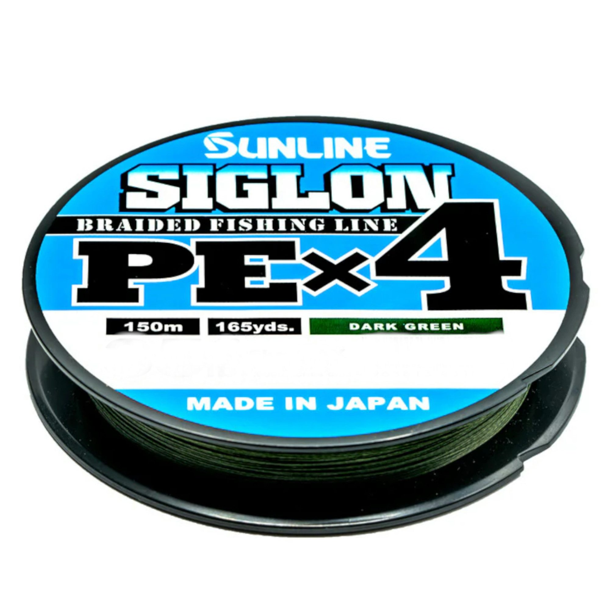 Sunline Angelschnur Siglon Pe X4 Dark Green 3 Lb/ 1,4 Kg, (150-St)