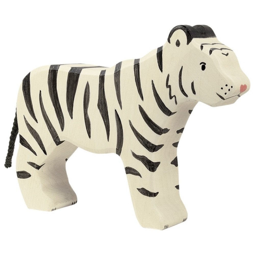 Holztiger Spielfigur HOLZTIGER Sibirischer Tiger, stehend