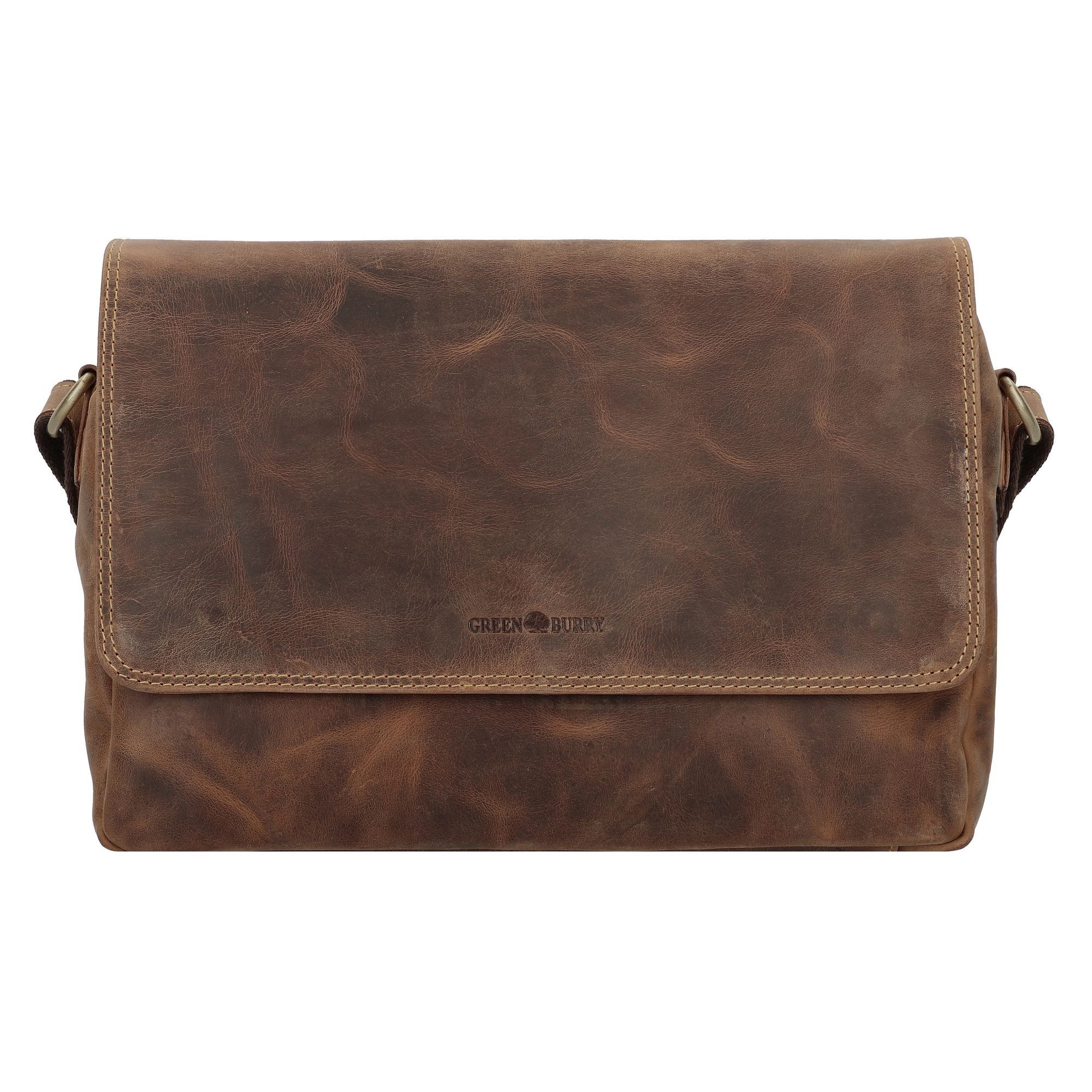 Greenburry Messenger Bag Vintage, Leder günstig online kaufen