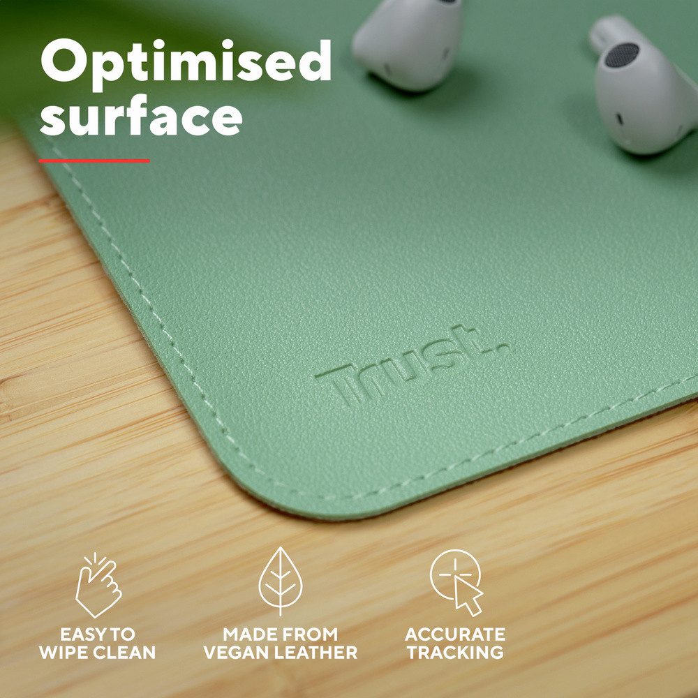 Trust Mauspad Trust BENYA XXL DESK PAD - GREEN Tastatur-/Mauspad Grün