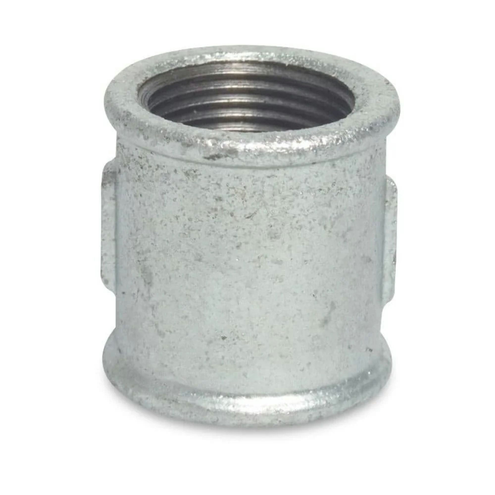 KLASEBO® Gewindemuffe Temperguss Muffe 2 Zoll, Gewindemuffe, Tempergussfitting