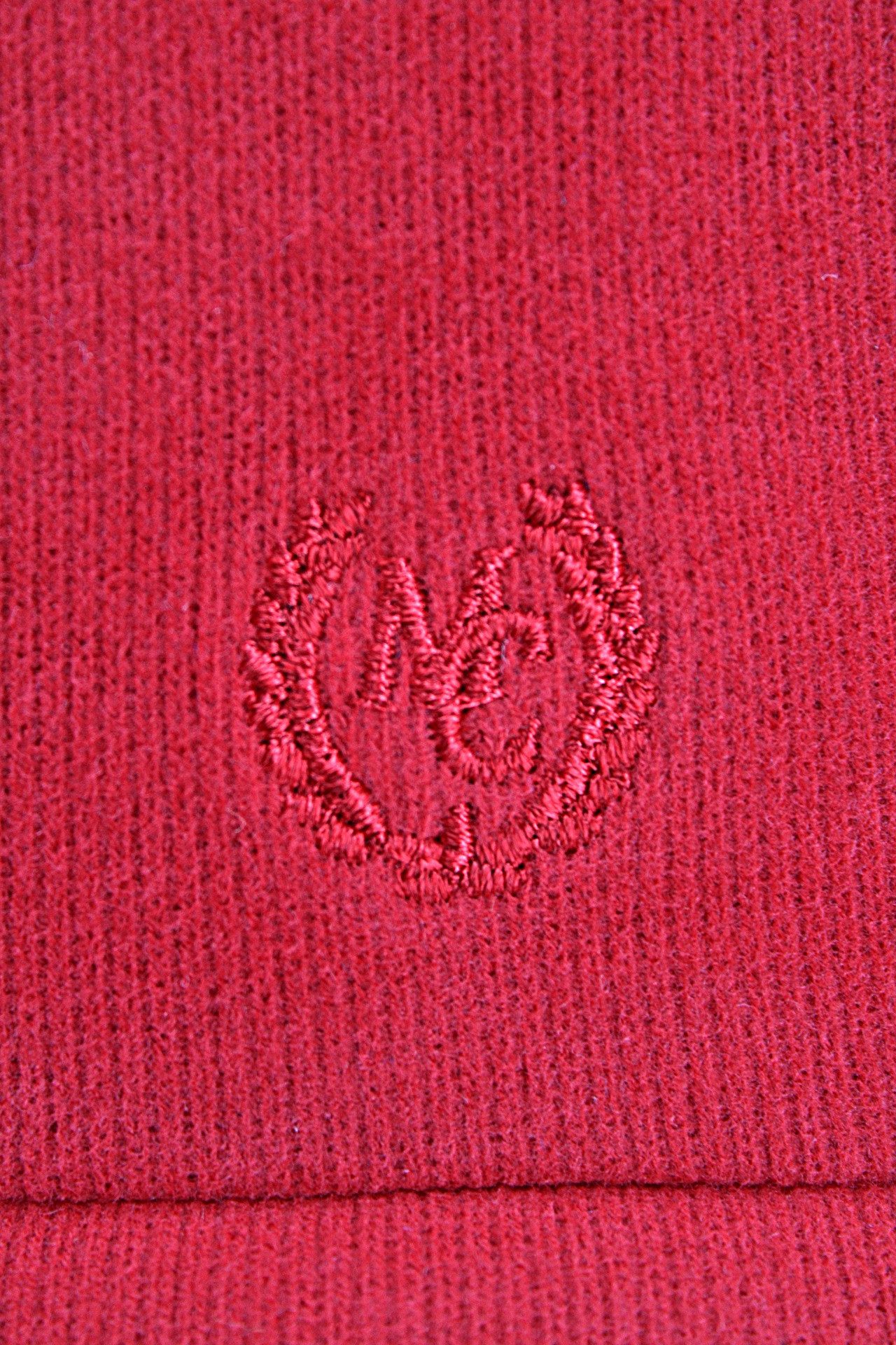 Mode Monte Carlo Sweatshirt Sweat-Shirt Troyer Zip Tomatenrot