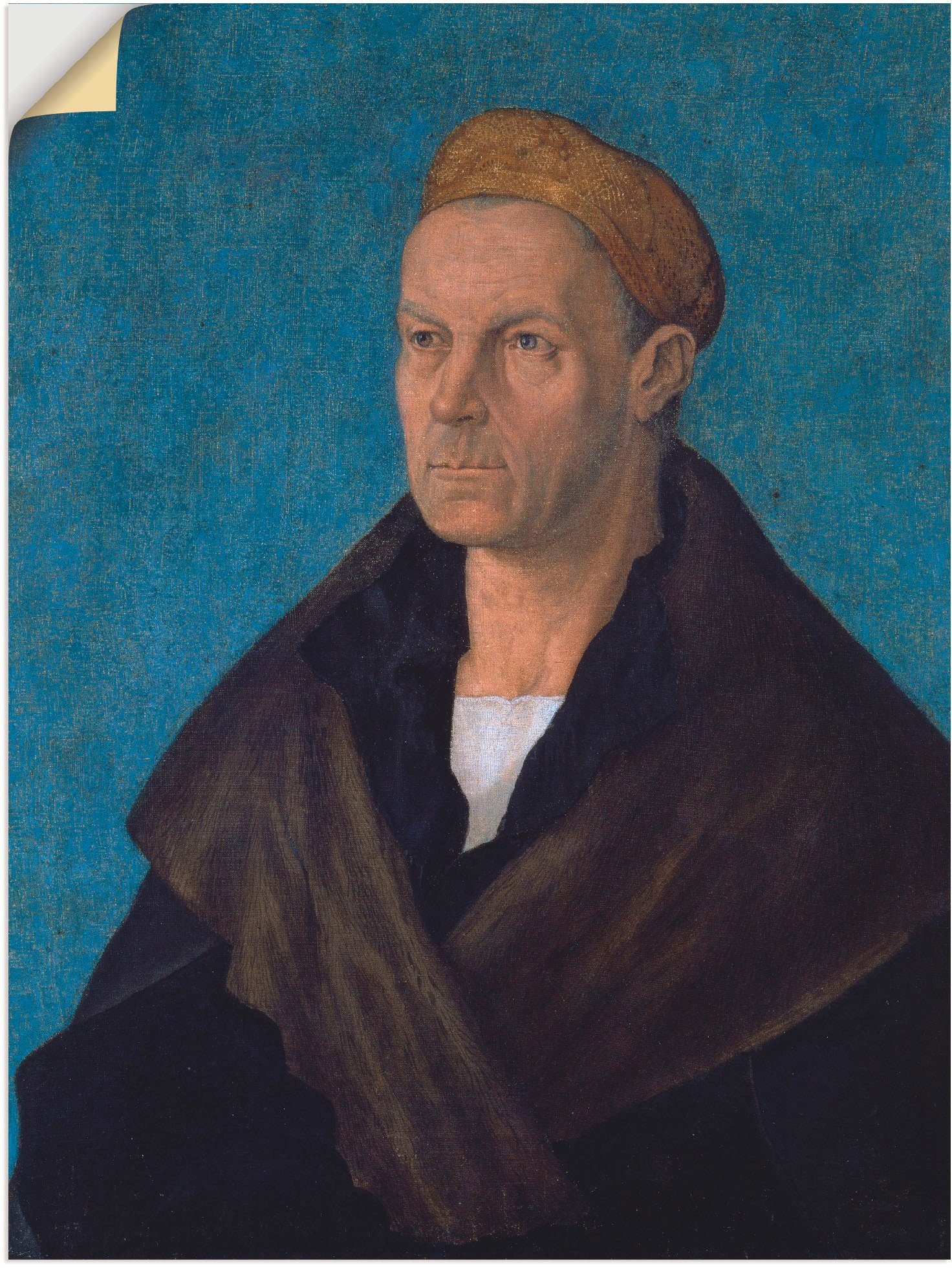 Artland Wandbild Jakob Fugger, der Reiche. Um 1518, Mann (1 St), als Leinwandbild, Wandaufkleber oder Poster in versch. Größen