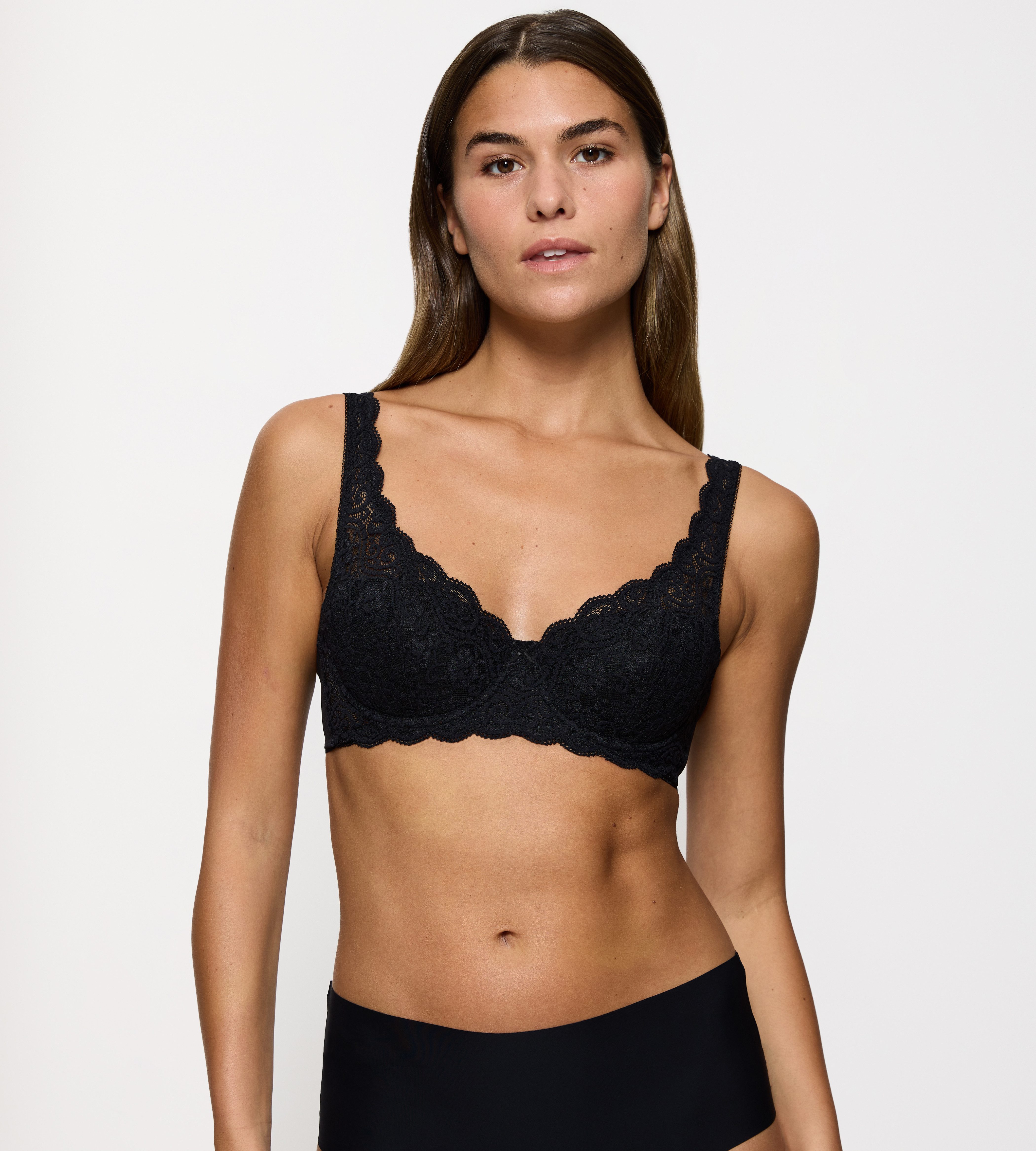 Triumph Balconette-BH Amourette Stretch-Spitze, weich, feminin, breite Träger
