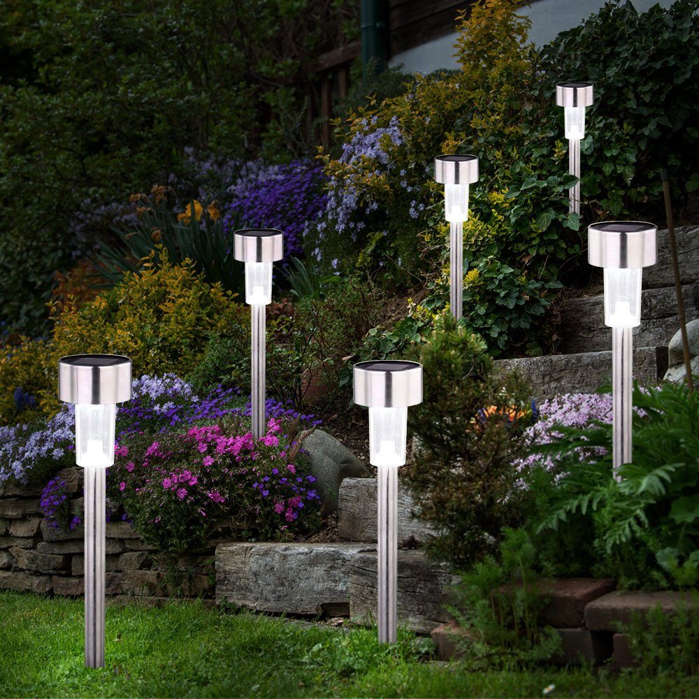 Globo LED Solarleuchte, LEDLeuchtmittel fest verbaut, Solarleuchte