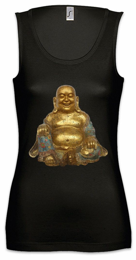 Tanktop Buddha Vintage Ärmelloses Damen T-Shirt Yantra Hinduism Buddhism