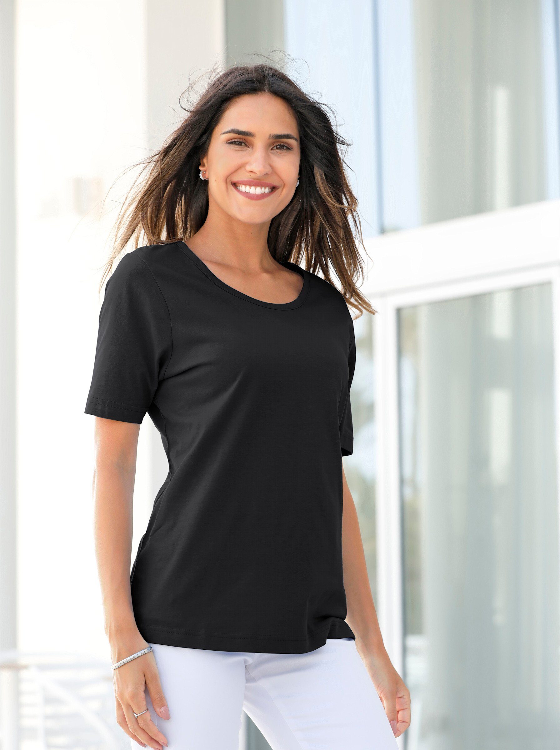 Sieh an! T-Shirt Kurzarmshirt günstig online kaufen