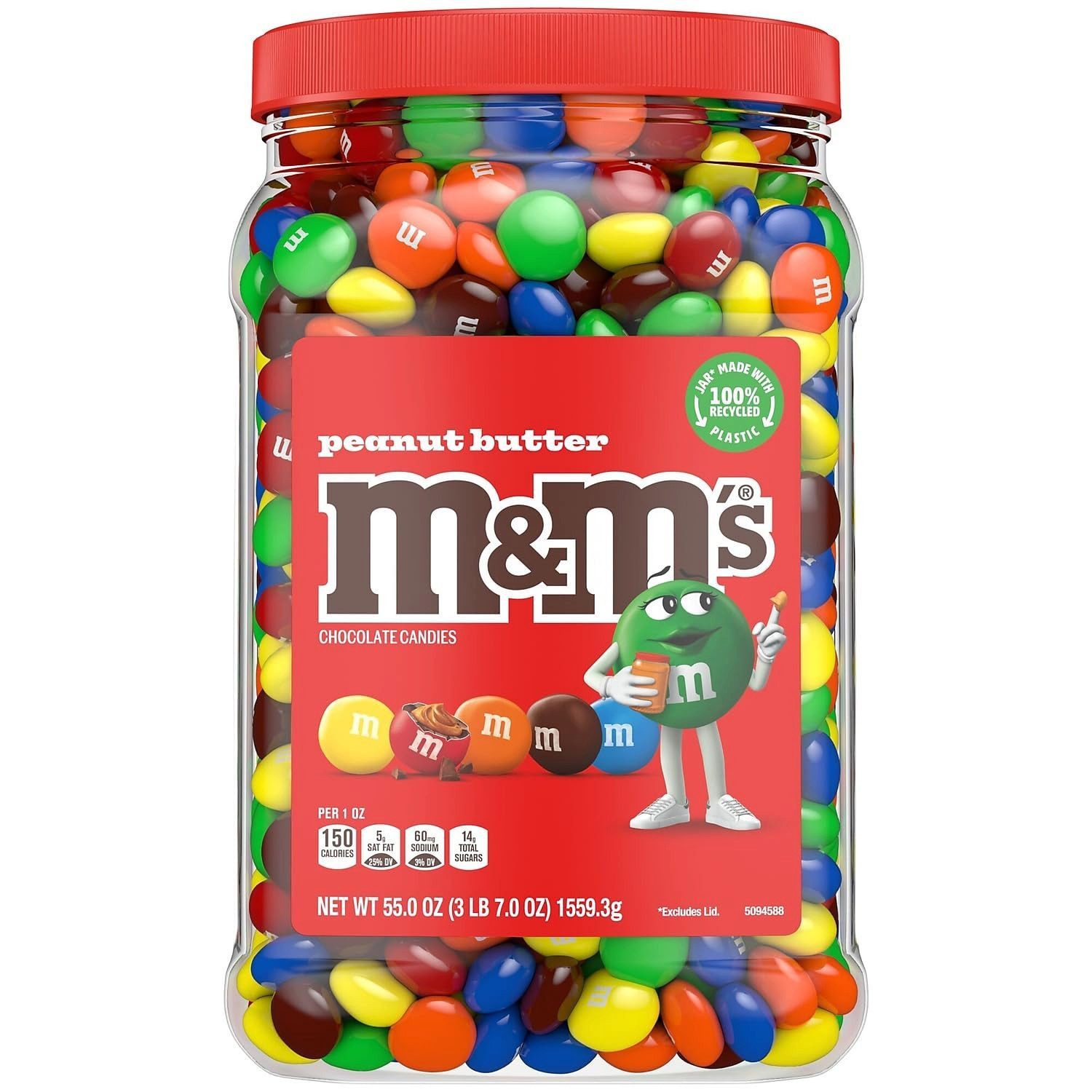 M&M's Schokolade M&M'S Peanut Butter-Erdnussbutter Chocolate Candy - 1,559 kg