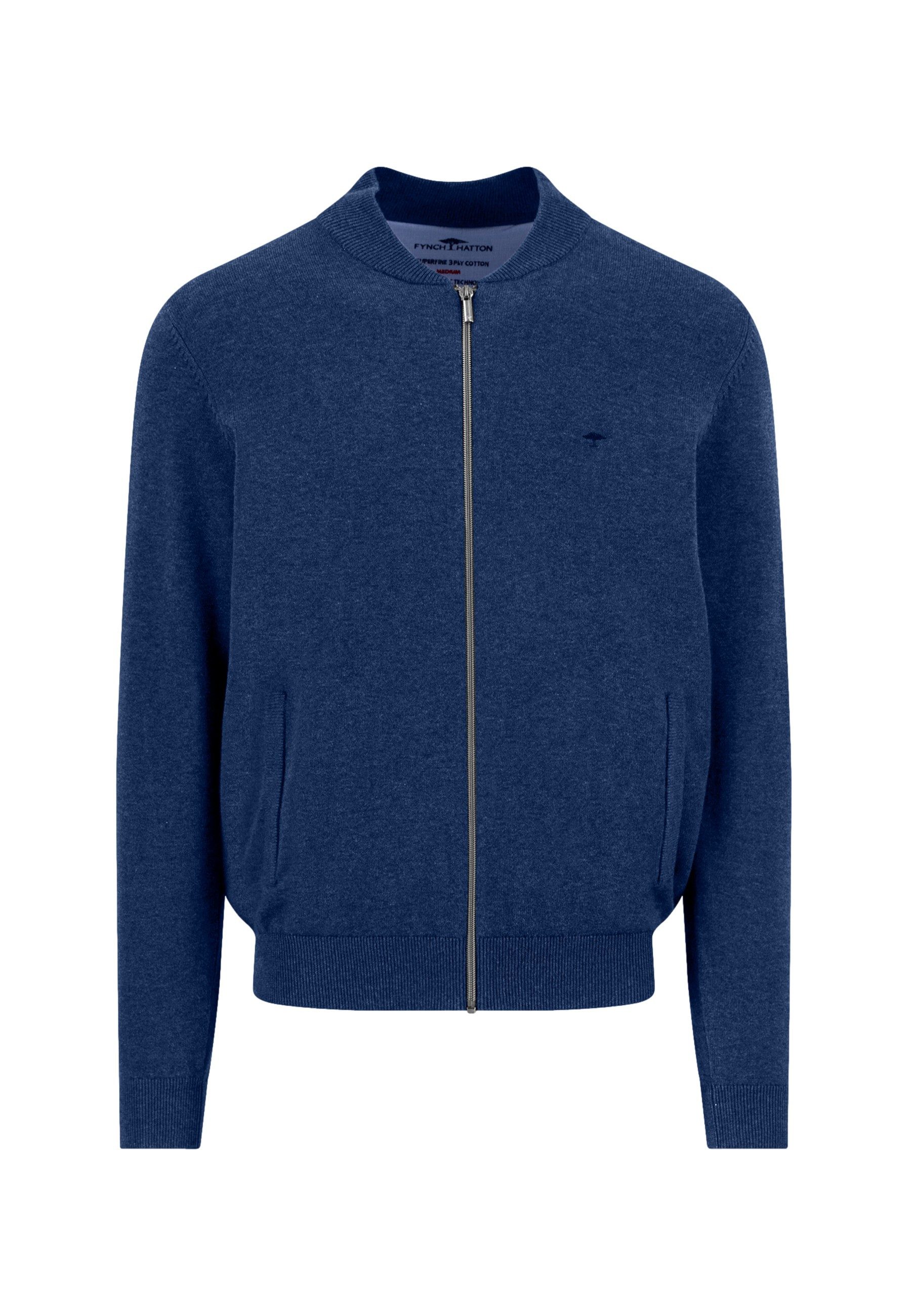 FYNCH-HATTON Cardigan Strickjacke Cardigan Reißverschluss (1-tlg)