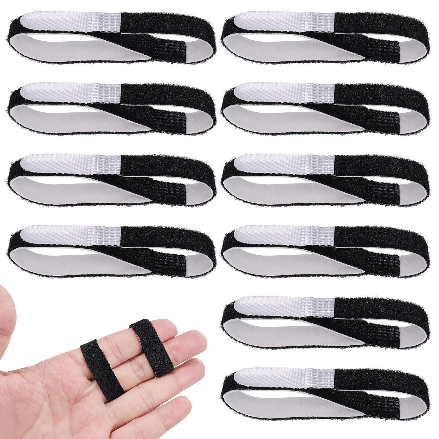 LuxusKollektion Fingerbandage Fingerschiene Triggerfinger verstellbar 10 Stück für mehrere Finger