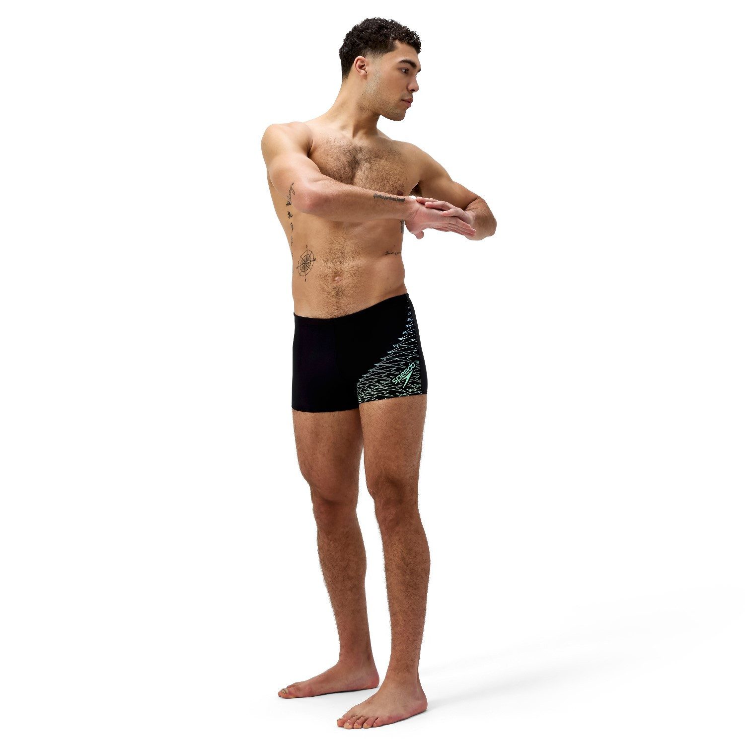 Speedo Badehose Aquashort Medley chlorbeständig