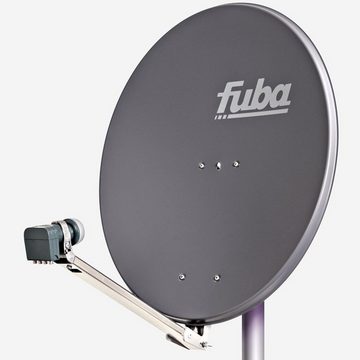 fuba Fuba DAL 804 A Sat Satelliten Anlage Quad LNB DEK 417 4 Teilnehmer SAT-Antenne