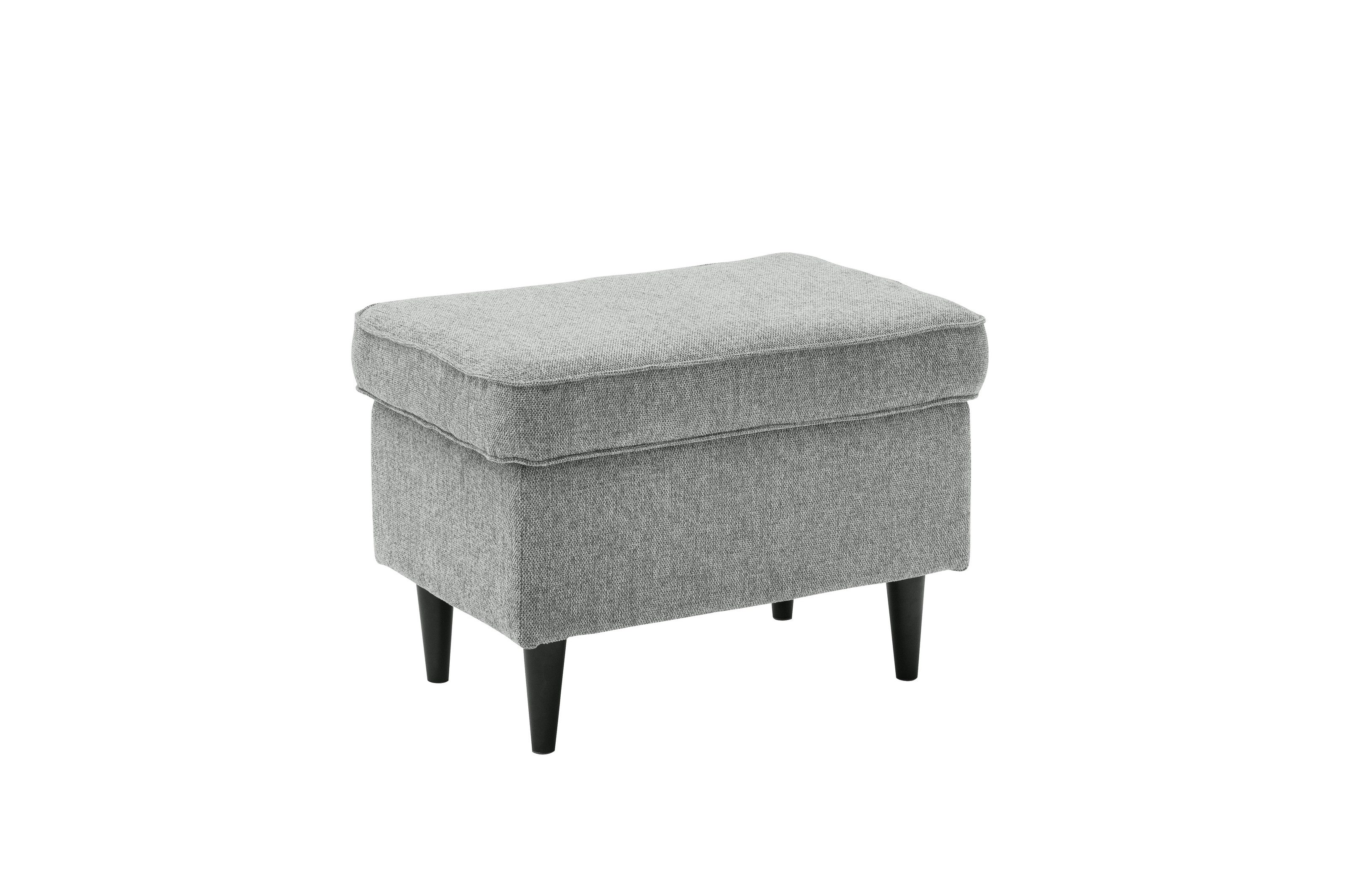 freiraum Ohrensessel OSKAR (Sessel und Hocker), (Sessel und Hocker) in grey - 78x102x98 (BxHxT)
