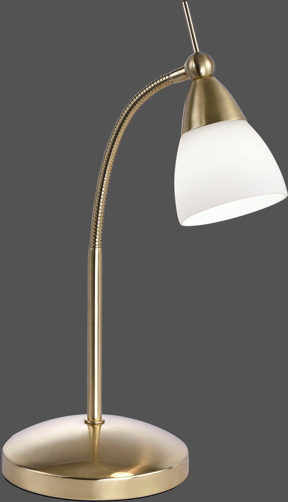 Paul Neuhaus LED Tischleuchte Pino, Dimmfunktion, LED wechselbar, Warmweiß, 3-Stufen Touchdimmer; flexibel verstellbar