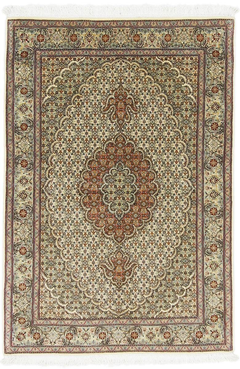 103x149 / Handgeknüpfter Orientteppich mm Nain Trading, Mahi Perserteppich, rechteckig, Höhe: Orientteppich Täbriz 7