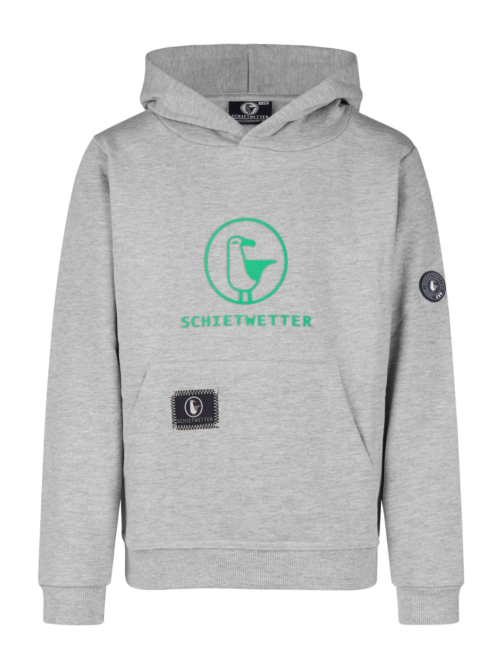 Schietwetter Kapuzenpullover Unisex Kinder Hoodie Toni Möwe