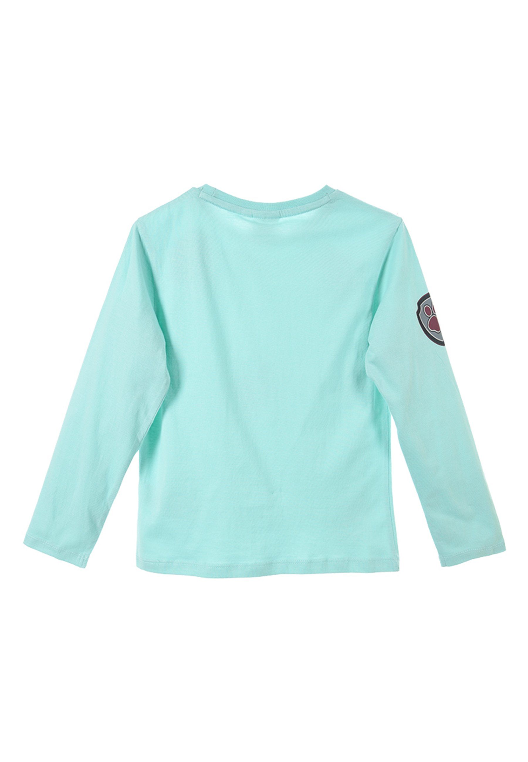 PAW PATROL Langarmshirt Paw Patrol Kinder Jungen Langarm-Shirt Longsleeve Oberteil Chase Marshall Rubbles