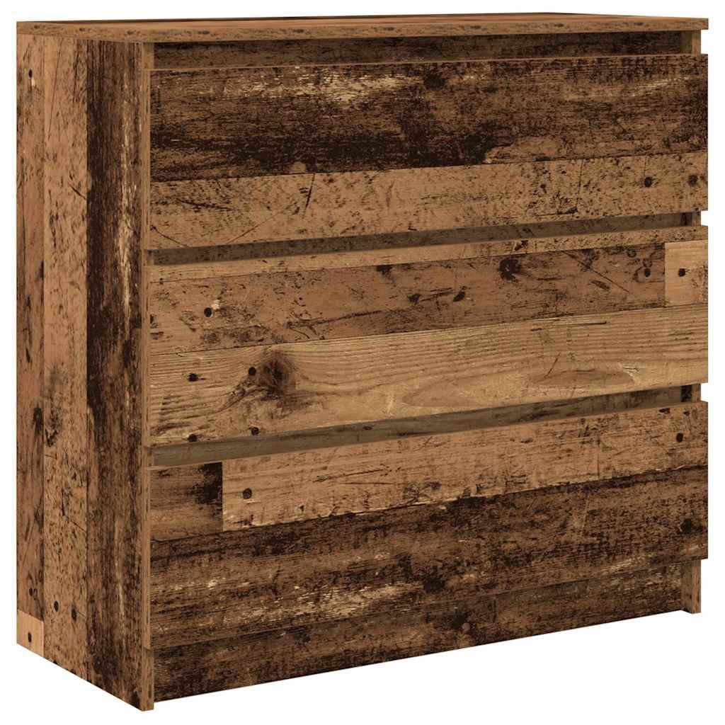 vidaXL Sideboard Sideboard Altholz-Optik 80x35x76 cm günstig online kaufen