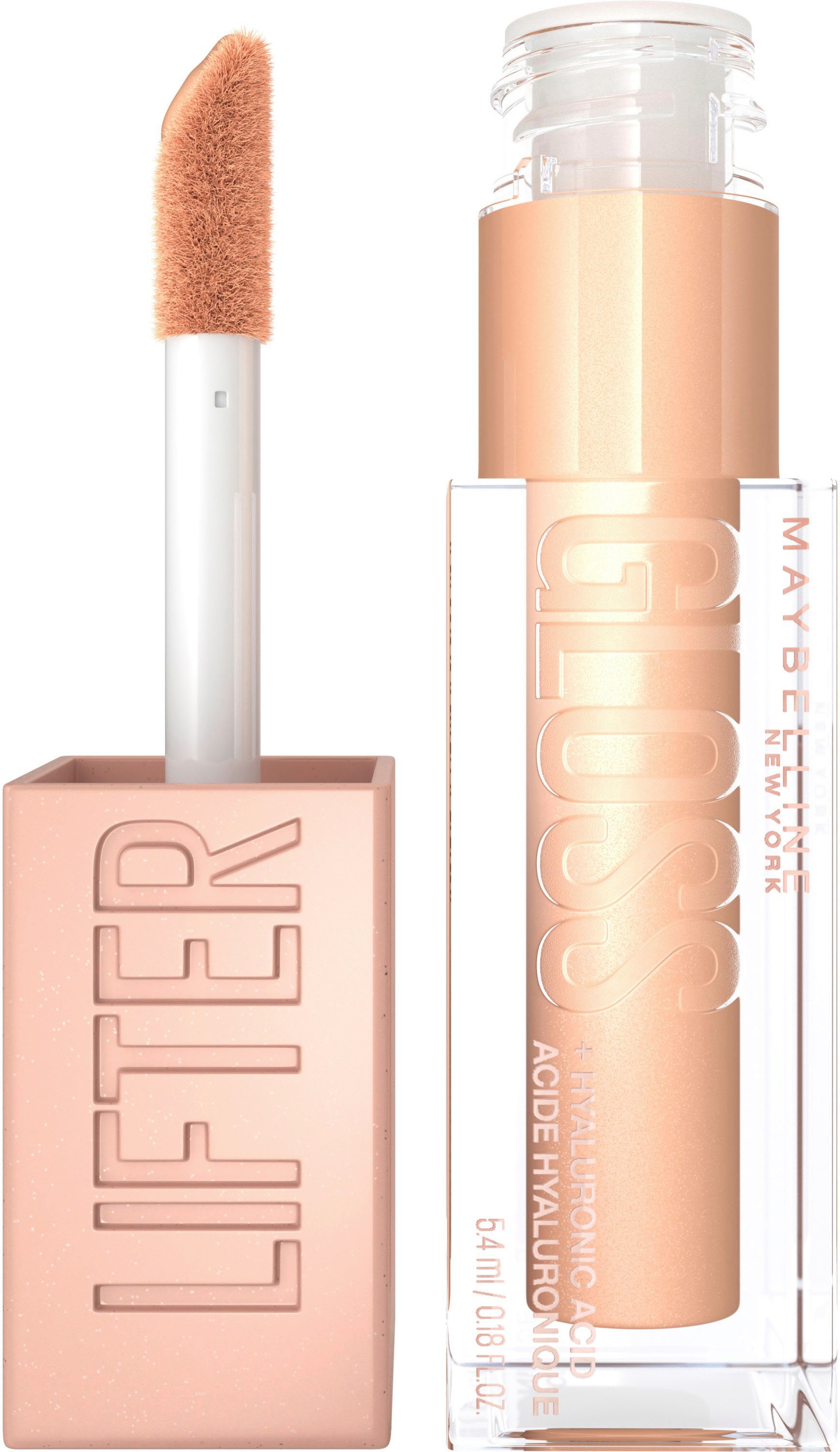 MAYBELLINE NEW YORK Lipgloss LIFTER GLOSS LIP GLOSS, für gepflegte und voller aussehende Lippen