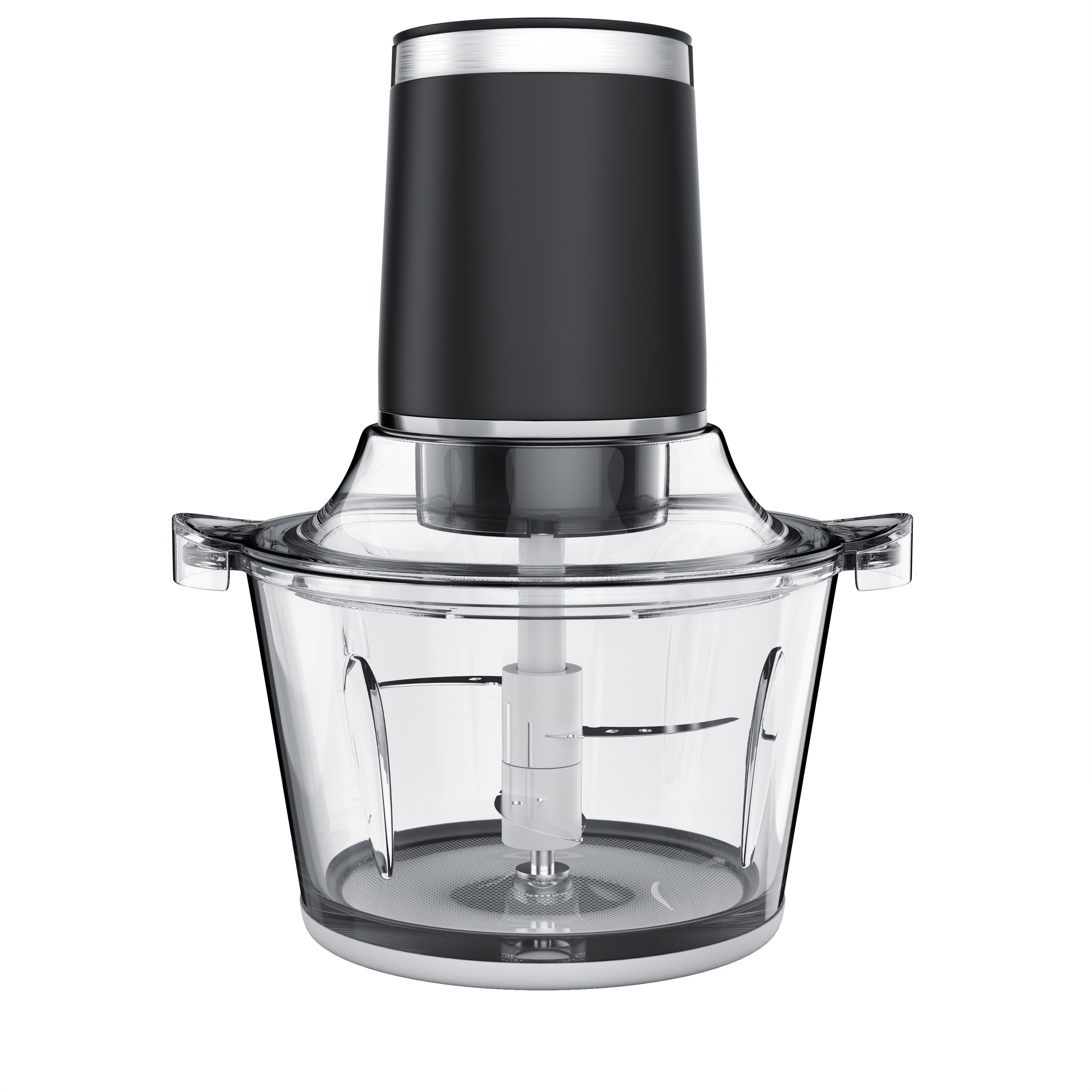 Arendo Zerkleinerer Elektrischer Universal Multizerkleinerer, 400 W, Power Chopper mit 1,5 L Glasbehälter