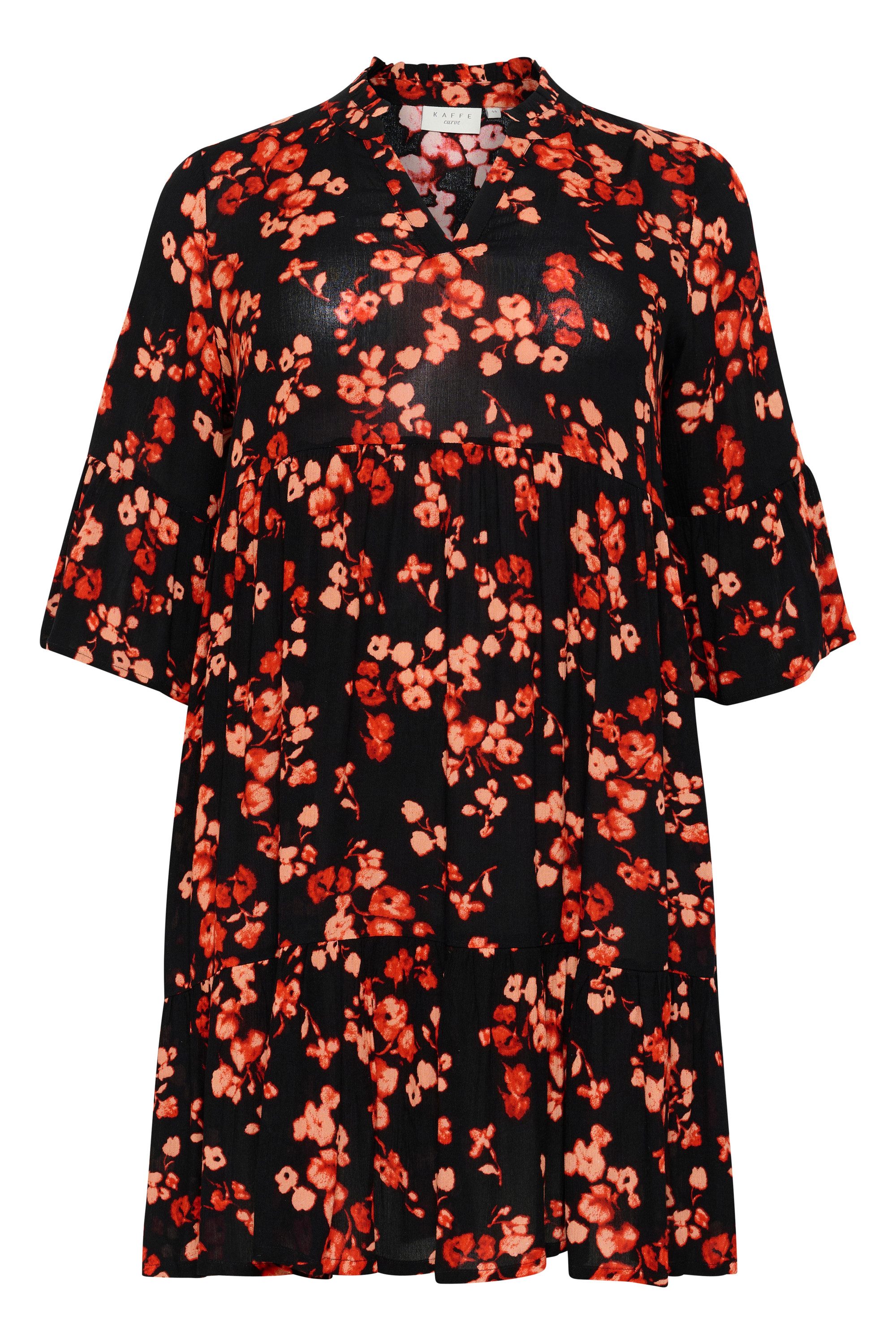 KAFFE Curve Blusenkleid Kleid KCami Große günstig online kaufen
