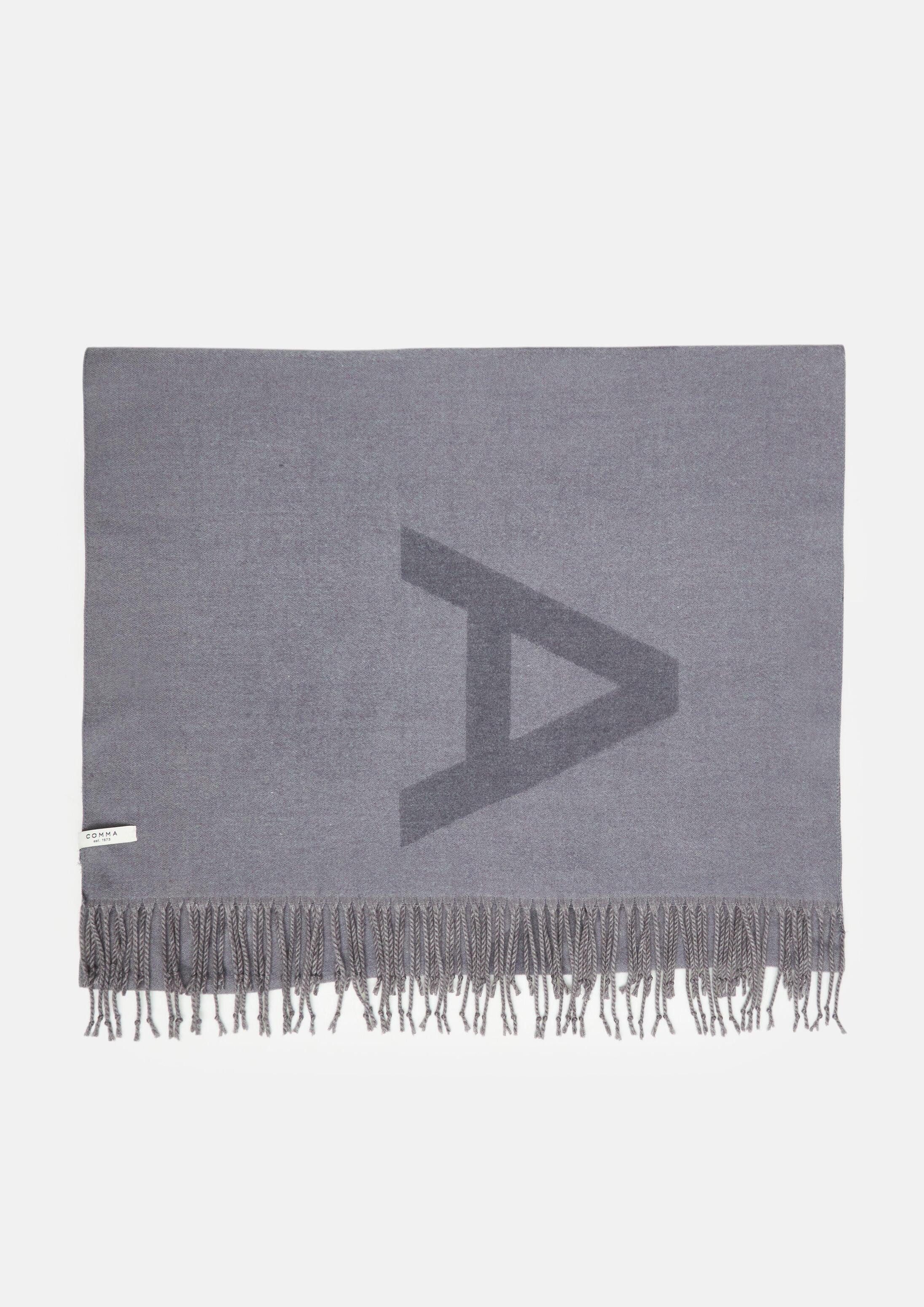comma Schal Tuch, Signature Logo-Schal