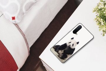 MuchoWow Handyhülle Panda - Tiere - Jungen - Mädchen - Pandabär, Phone Case, Handyhülle OnePlus Nord CE 5G, Silikon, Schutzhülle