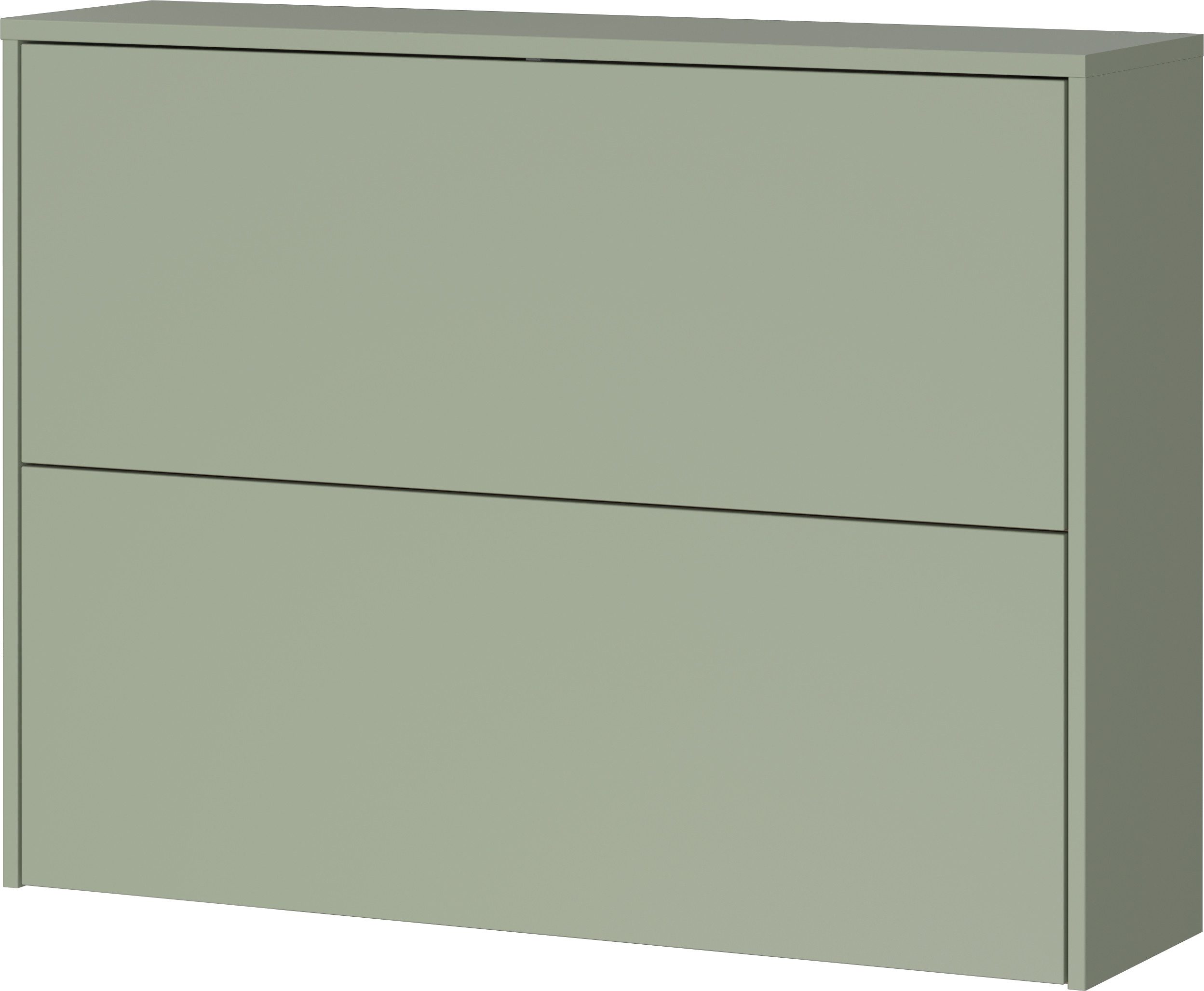 GERMANIA Hängeschuhschrank Binetto (1-St) Schuhklapper, Soft-close, verstellbare Böden, Tiefe: 27cm