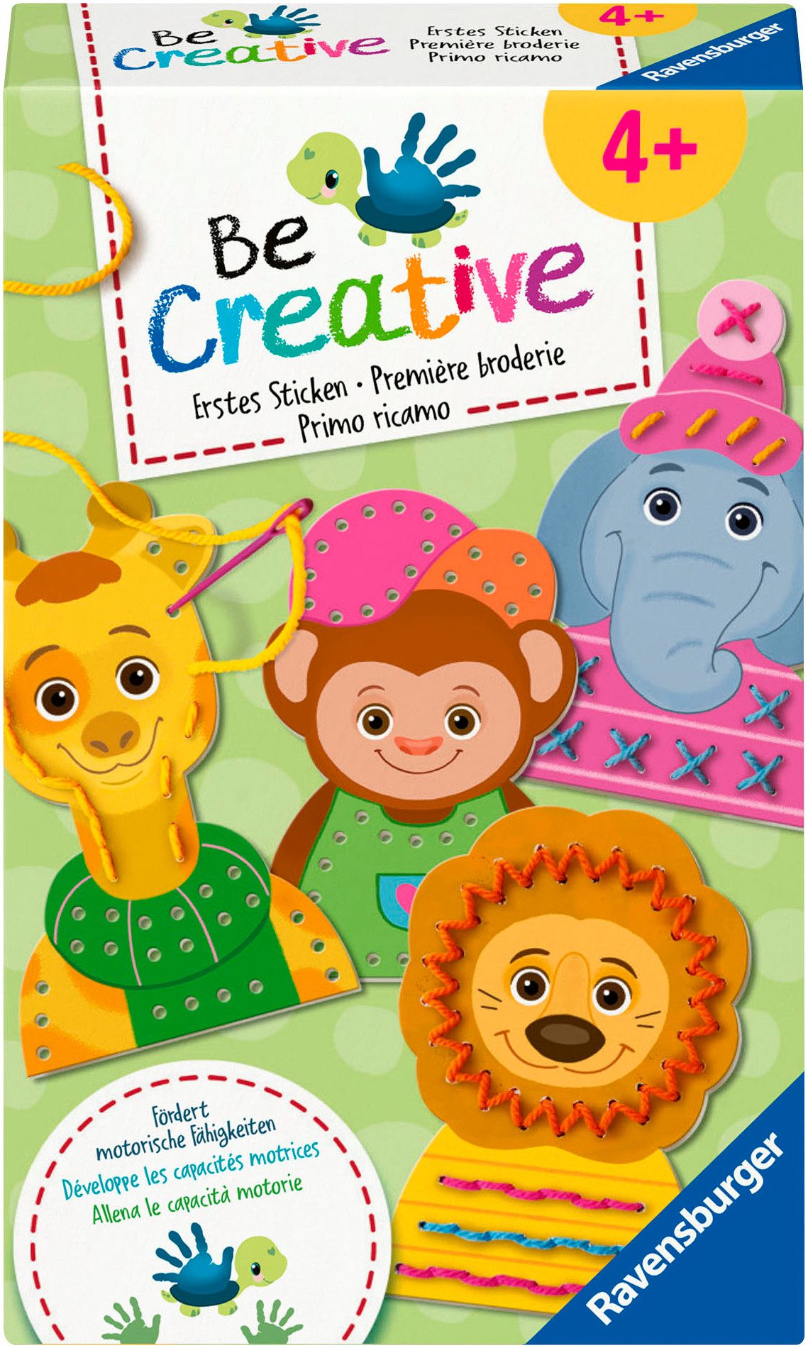 Ravensburger Kreativset BeCreative Mini, Sticken ohne Nadel, Made in Europe