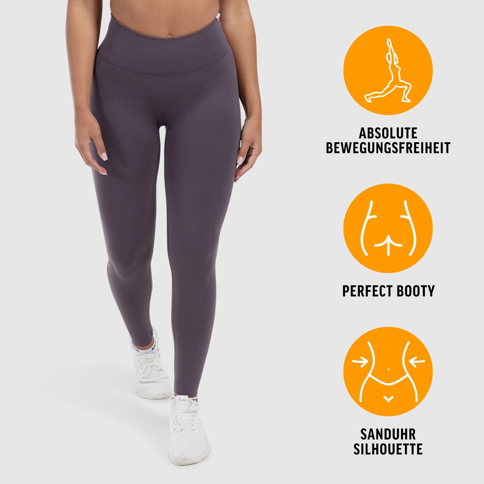 Smilodox Leggings Alira, Butt Lift Sporthose, Nahtlos High Waist V-Shape Sp günstig online kaufen