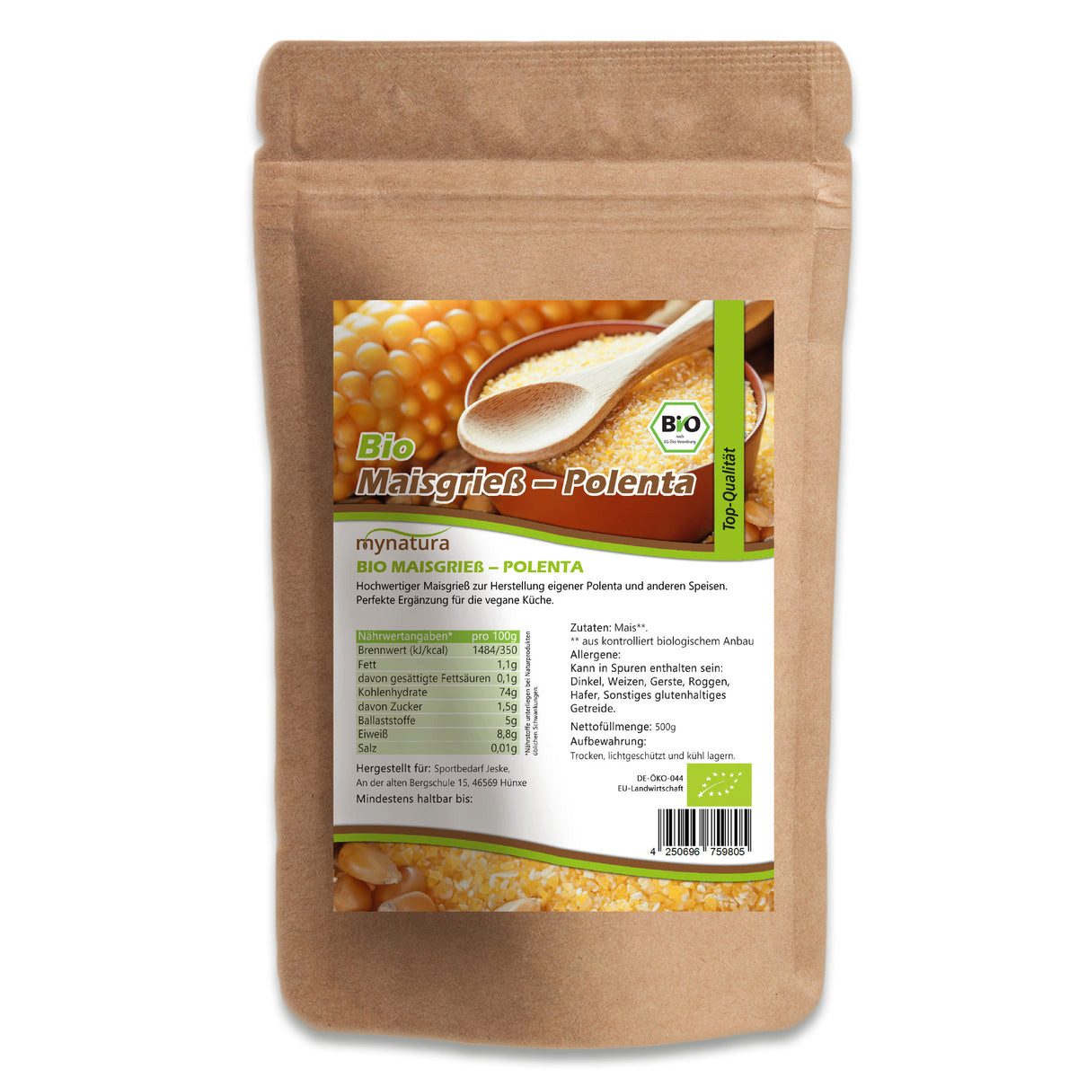 Mynatura Getreide Mynatura Bio Maisgrieß Polenta