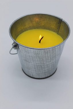 JOKA international Duftkerze 3X Kerze Citronella im Metalleimer