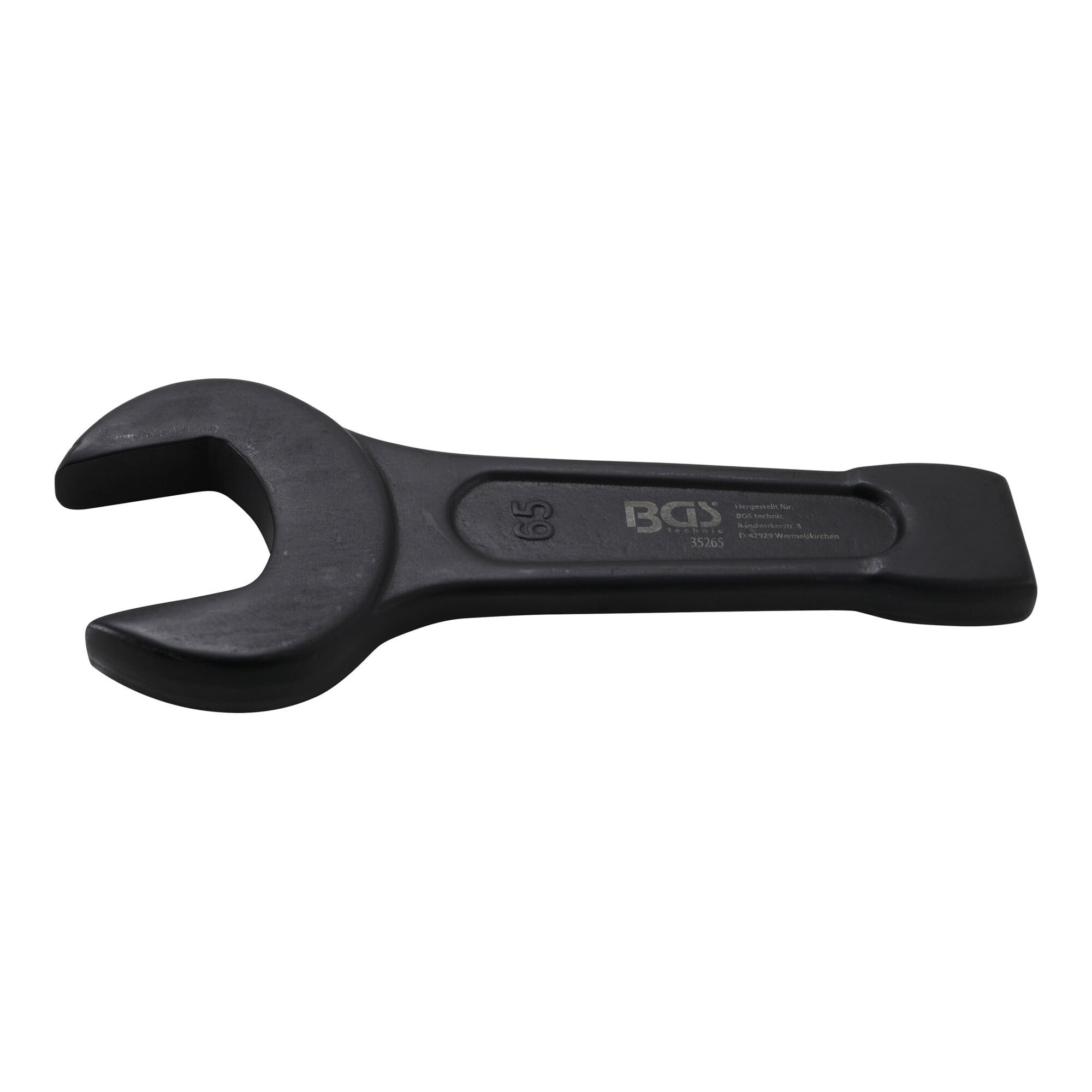 BGS technic Maulschlüssel BGS Schlag-Maulschlüssel 35265, SW 65 mm