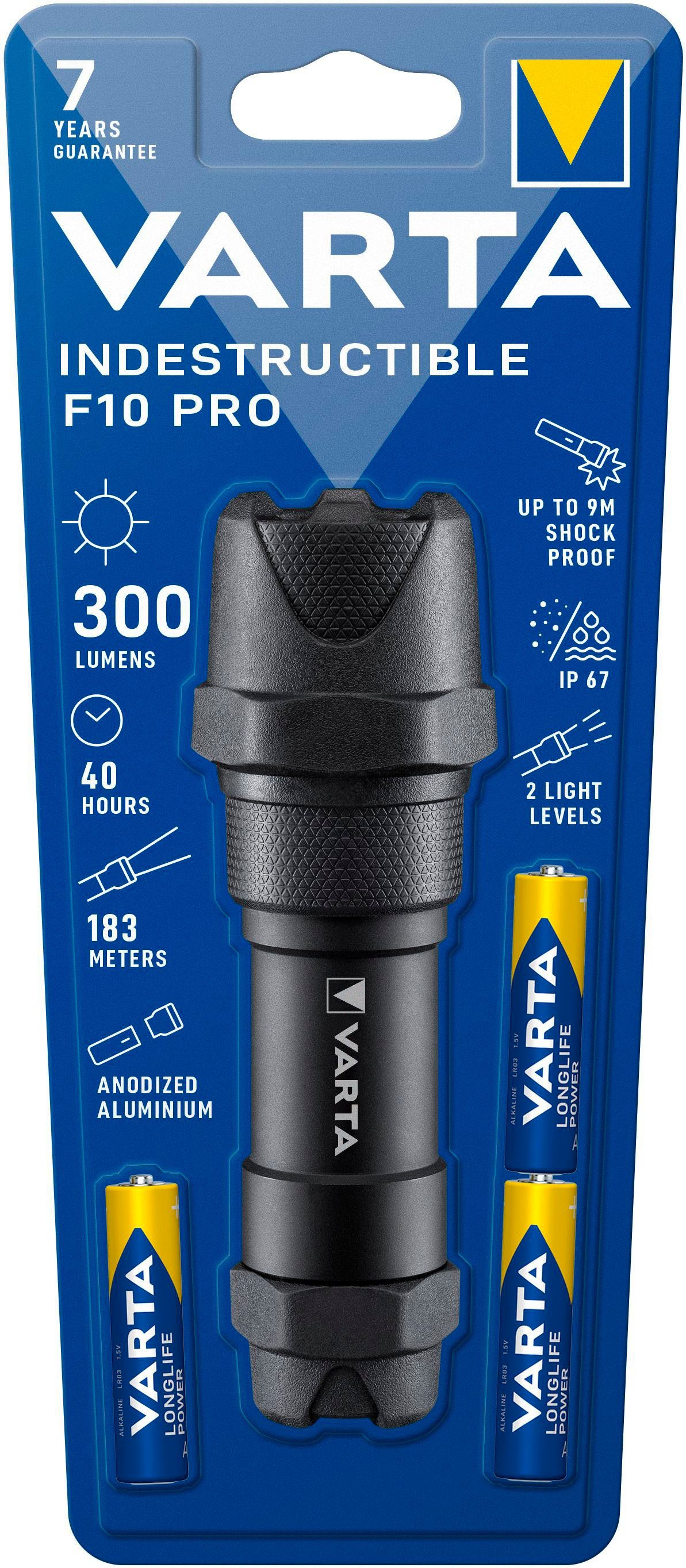 VARTA Taschenlampe Indestructible F10 Pro günstig online kaufen