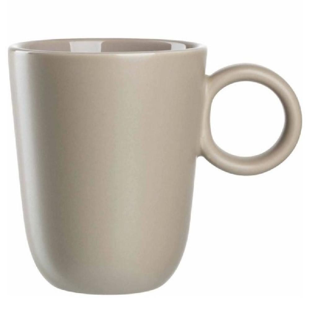 LEONARDO Tasse Leonardo Henkelbecher Tasse Roma Beige (400ml)