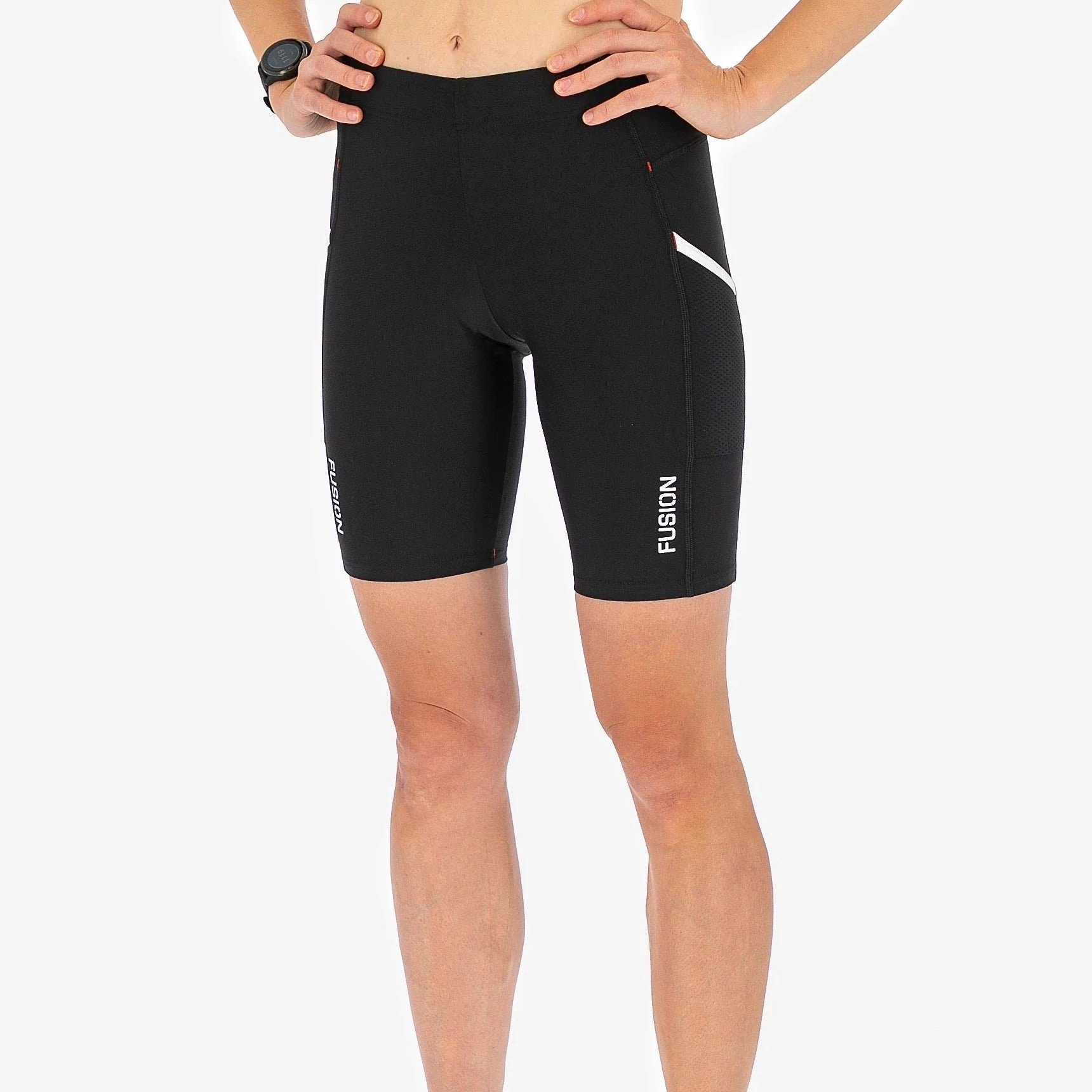 Fusion kurze seitlichen Lauftight C3 Laufshorts Fusion mit Taschen Laufhose unisex