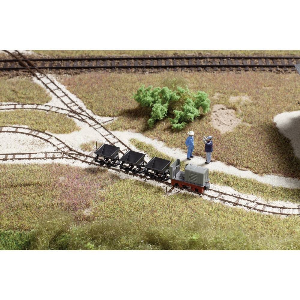 Modelleisenbahn-Fertiggelände H0f Feldbahnset - Attrappe