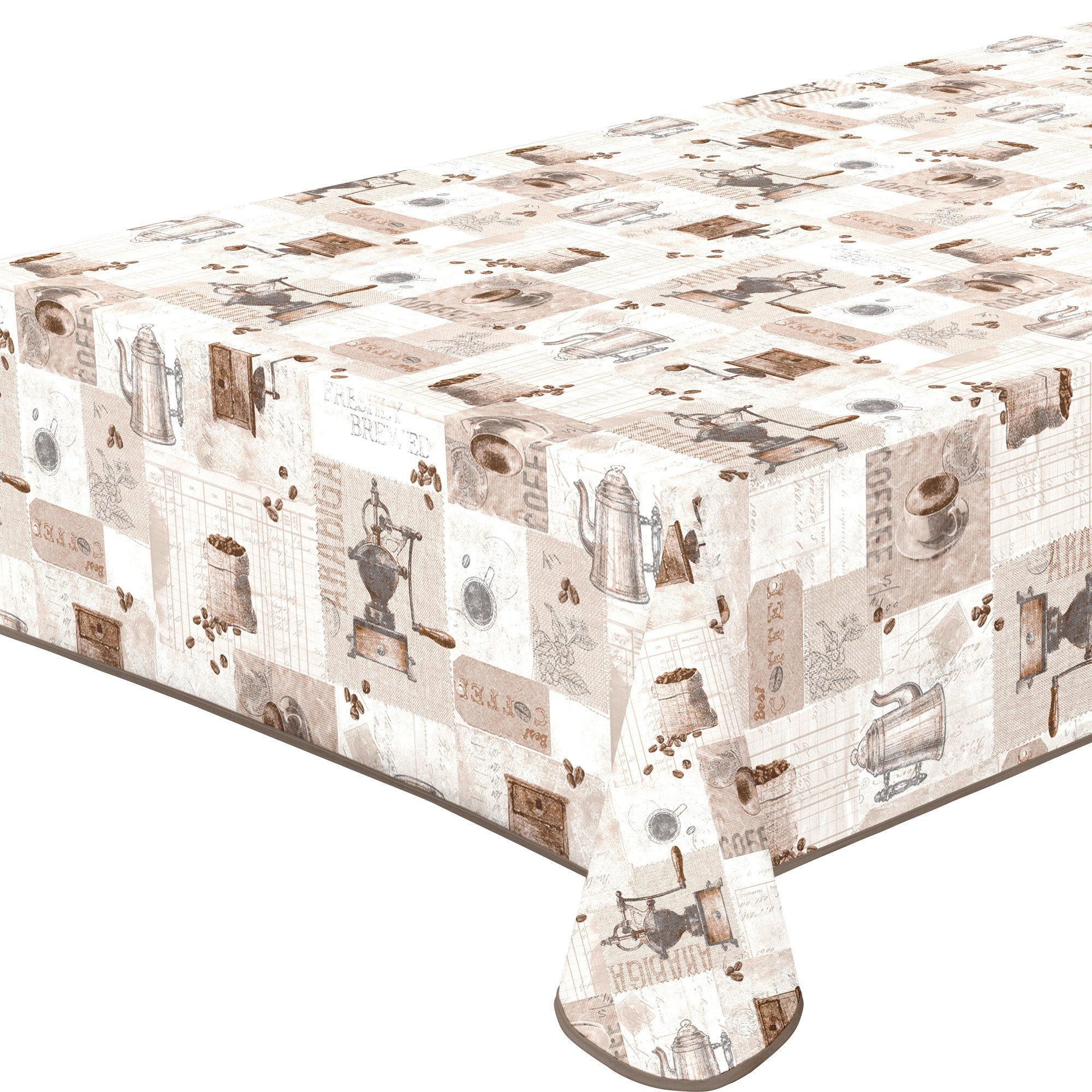 Peyer Syntex Tischdecke Tischdecke, Wachstuch Karo